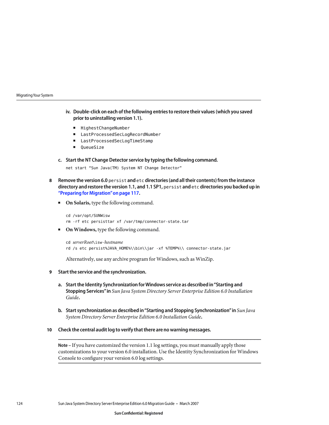 Sun Microsystems 8190994 manual 124 