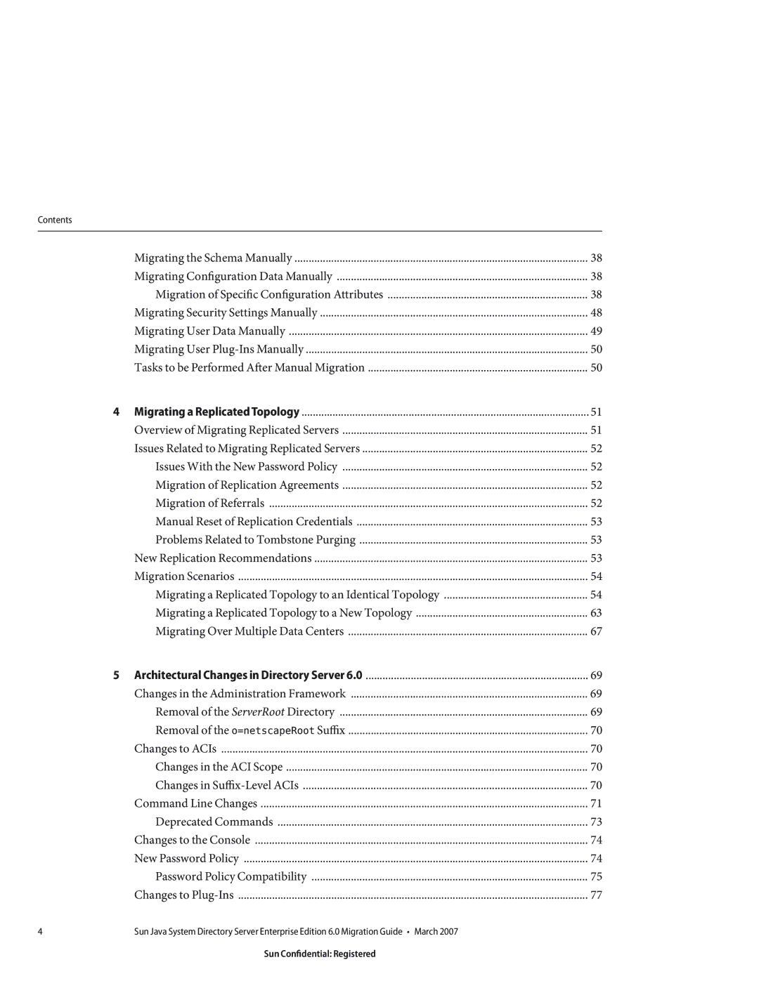 Sun Microsystems 8190994 manual Migrating a Replicated Topology, Architectural Changes in Directory Server 