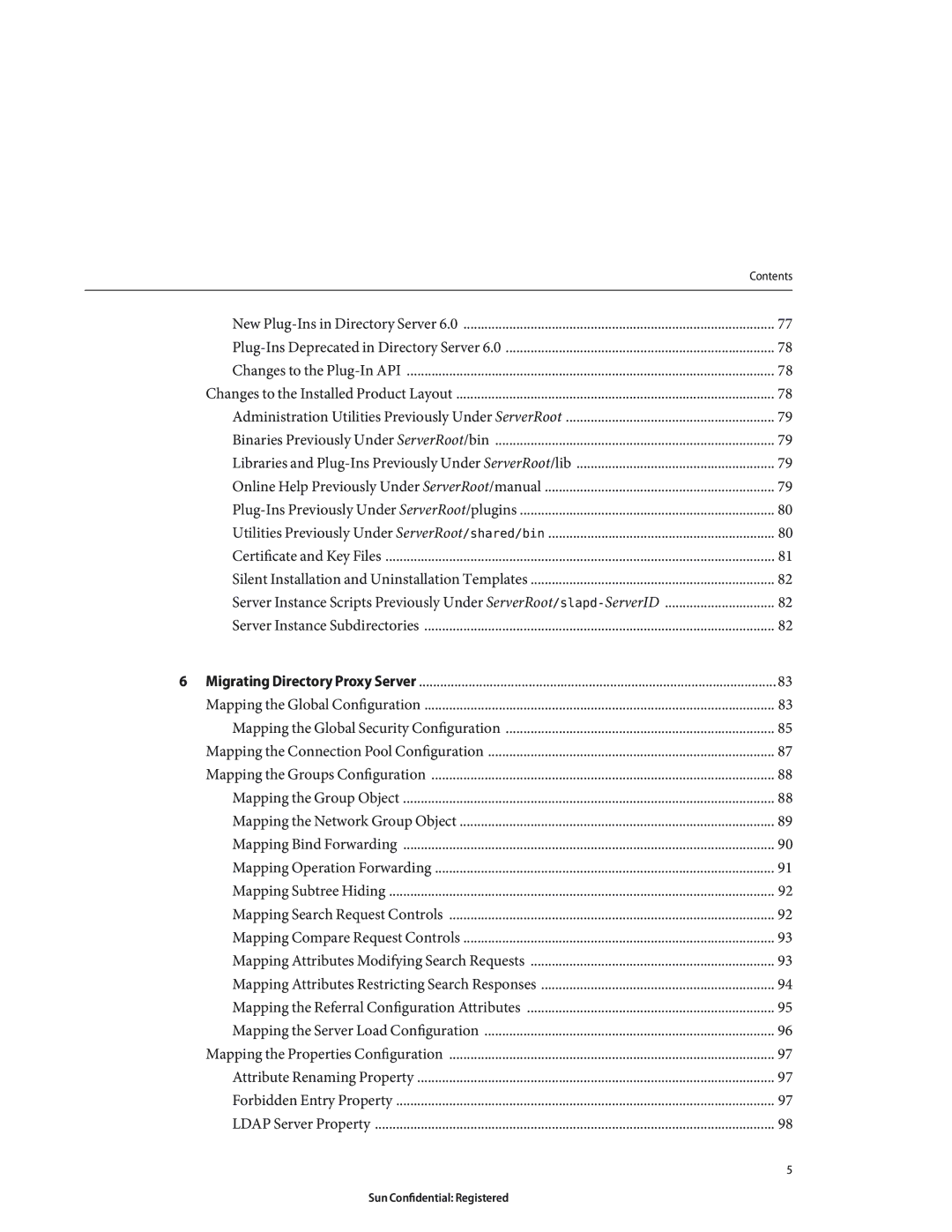 Sun Microsystems 8190994 manual Migrating Directory Proxy Server 