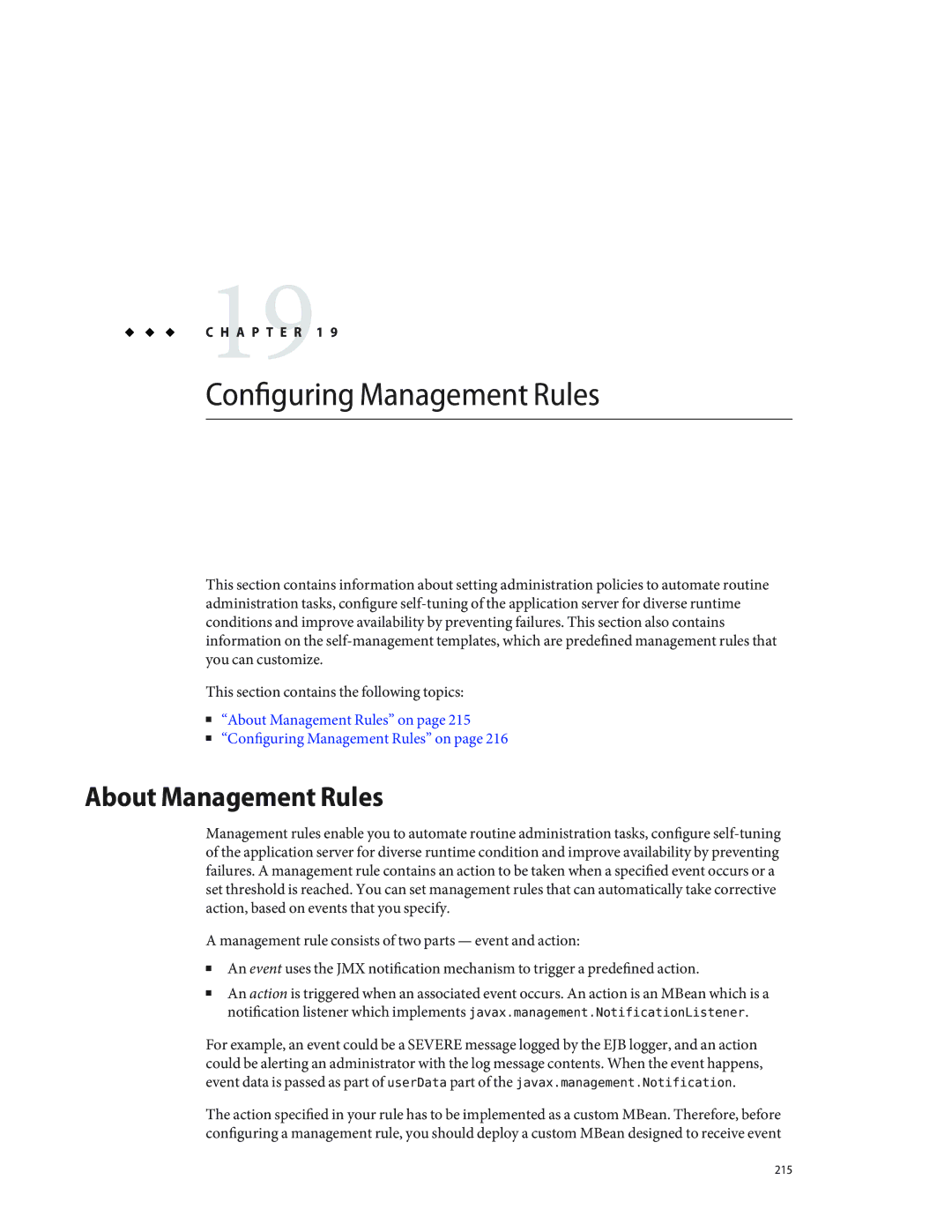 Sun Microsystems 820433510 manual Configuring Management Rules, About Management Rules 