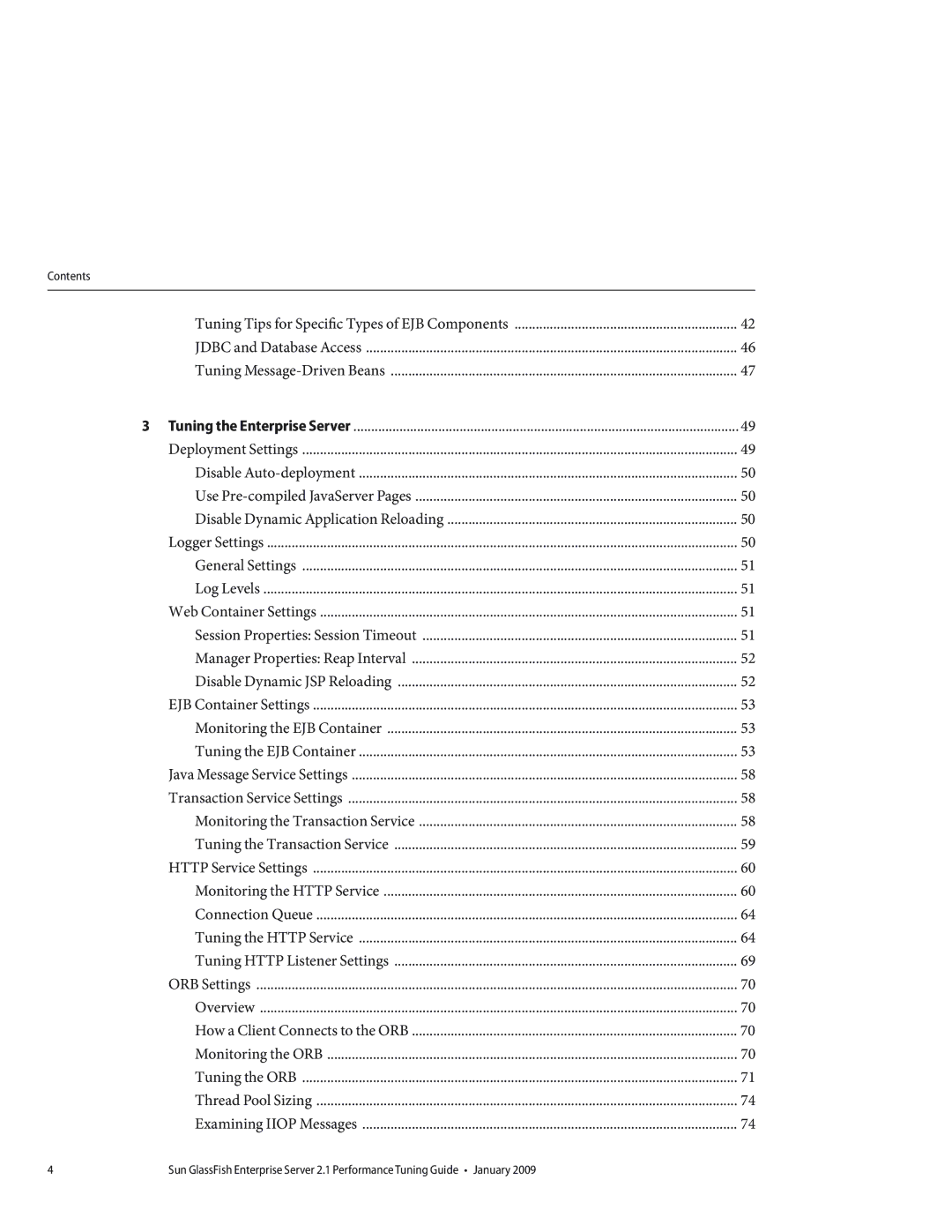 Sun Microsystems 820434310 manual Tuning the Enterprise Server 