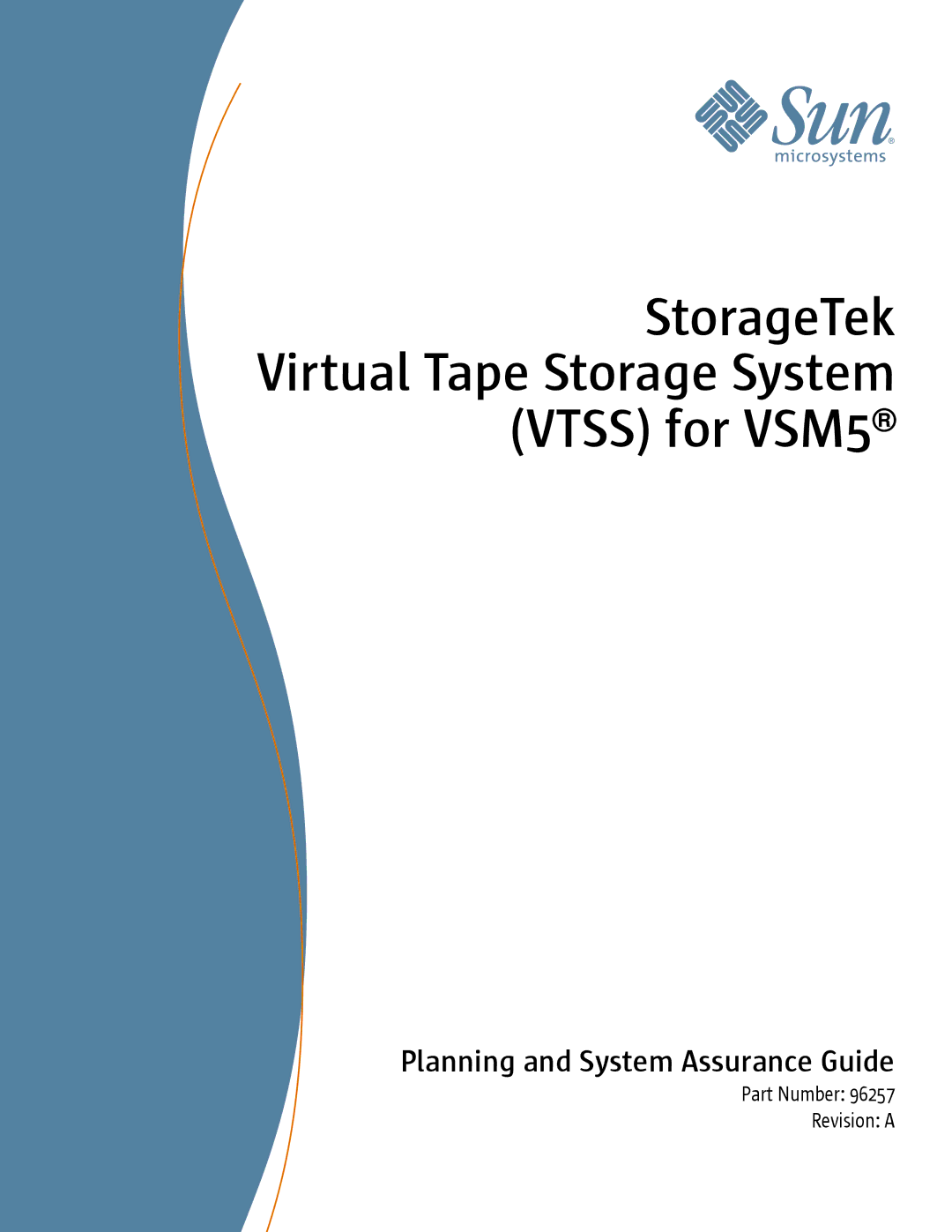 Sun Microsystems 96257 manual StorageTek 