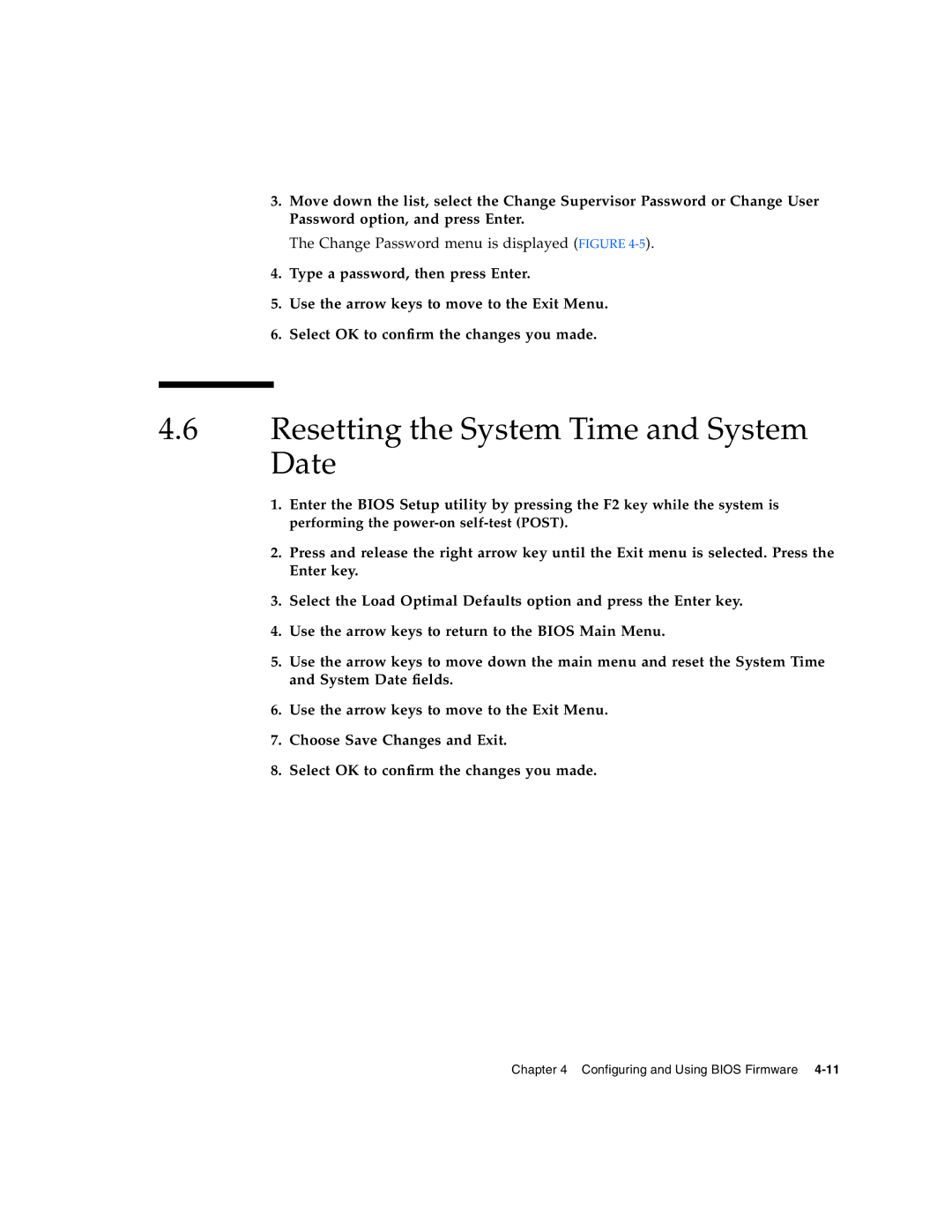 Sun Microsystems CP3220 manual Resetting the System Time and System Date 