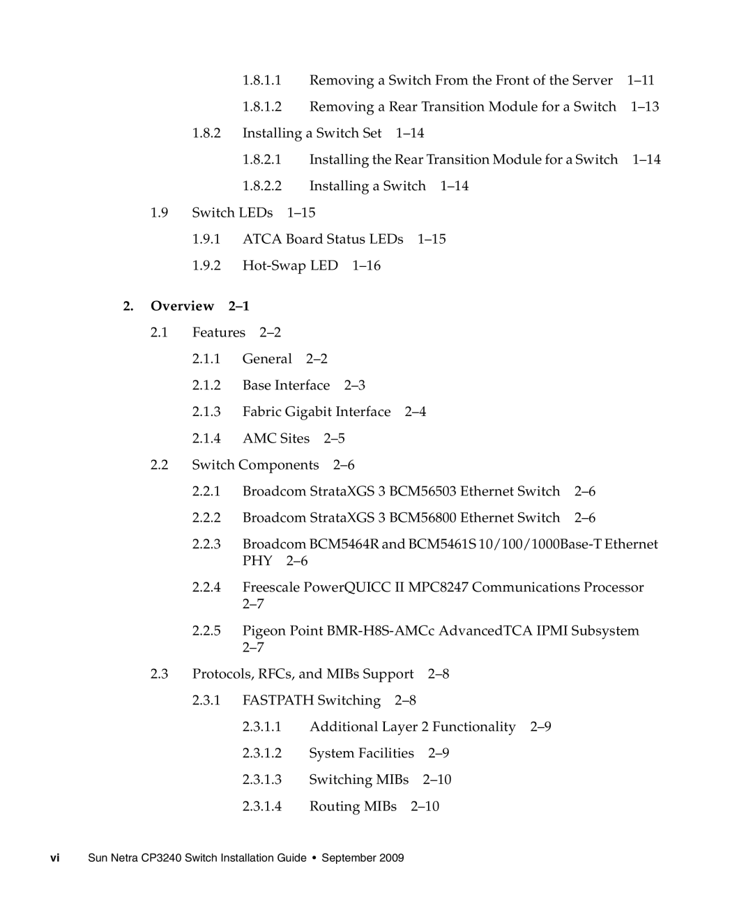 Sun Microsystems CP3240 manual Overview 