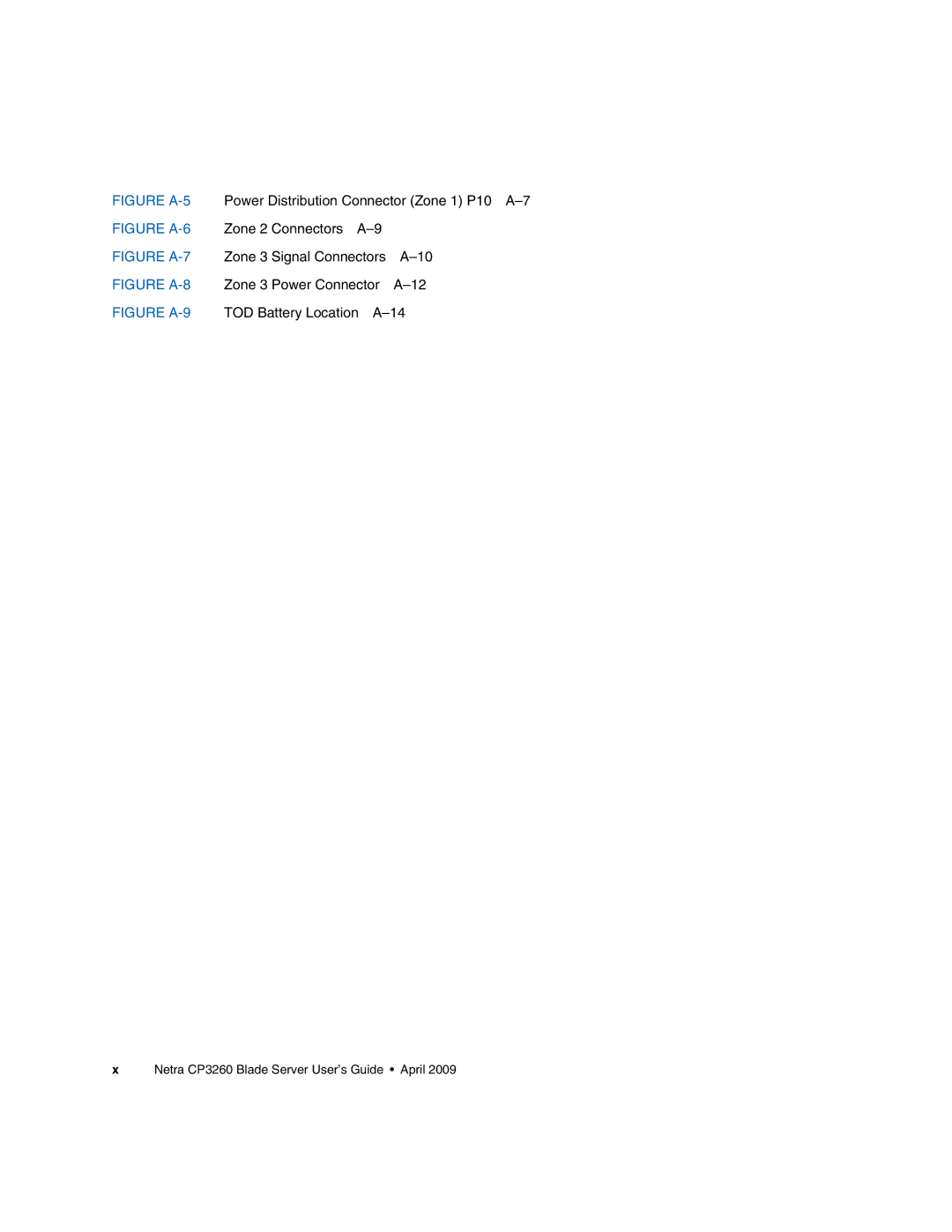 Sun Microsystems CP3260 manual Figure A-5 