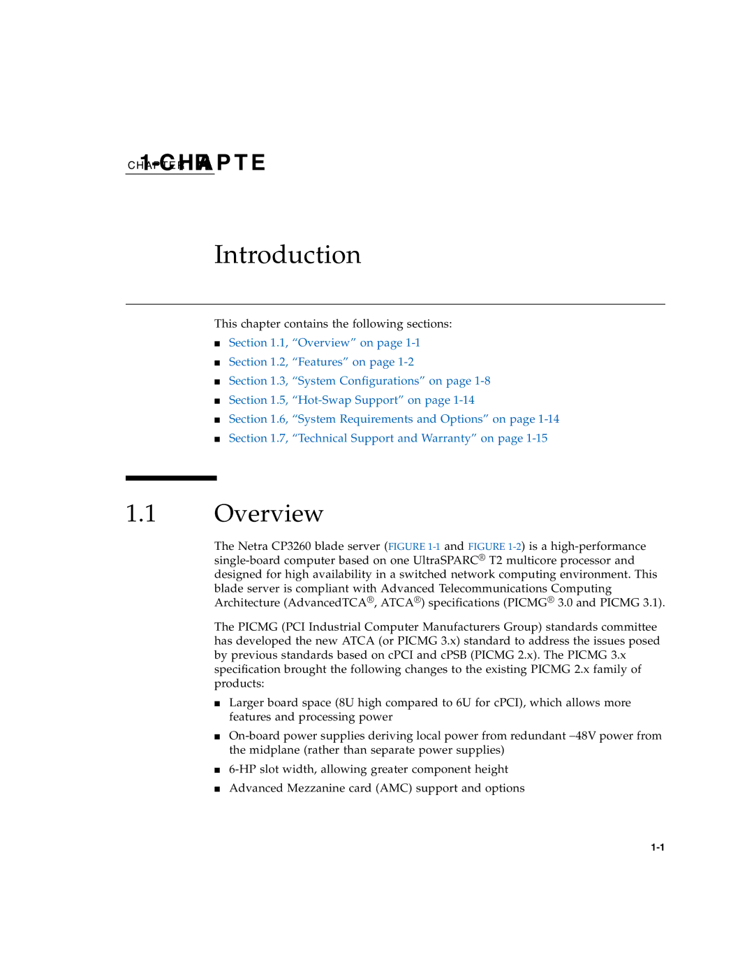 Sun Microsystems CP3260 manual Introduction, Overview 