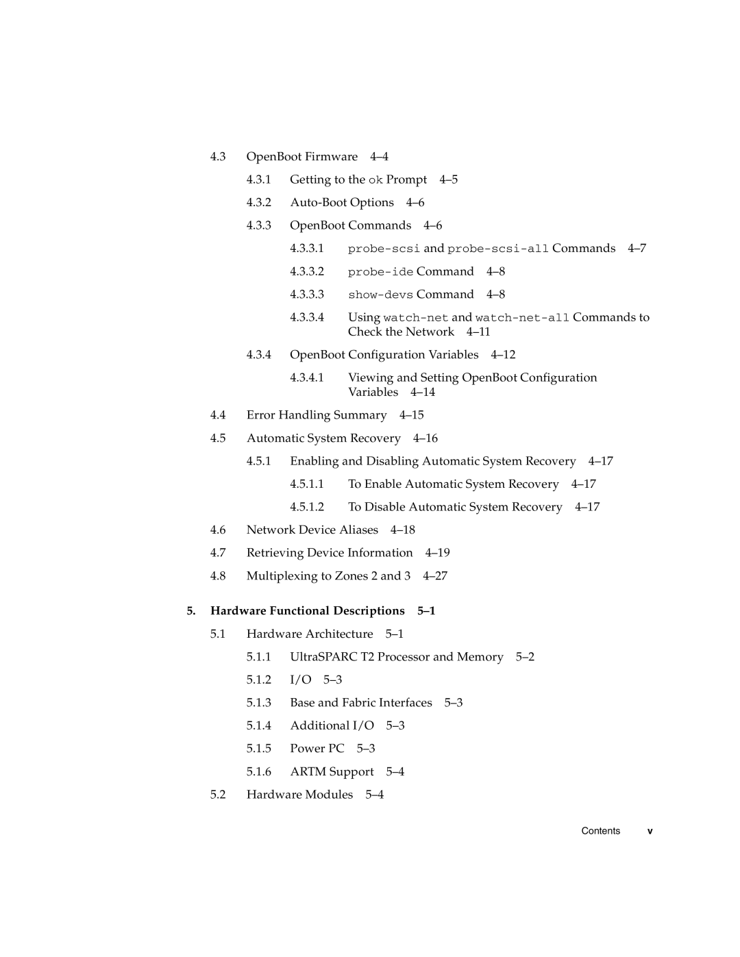 Sun Microsystems CP3260 manual Hardware Functional Descriptions 