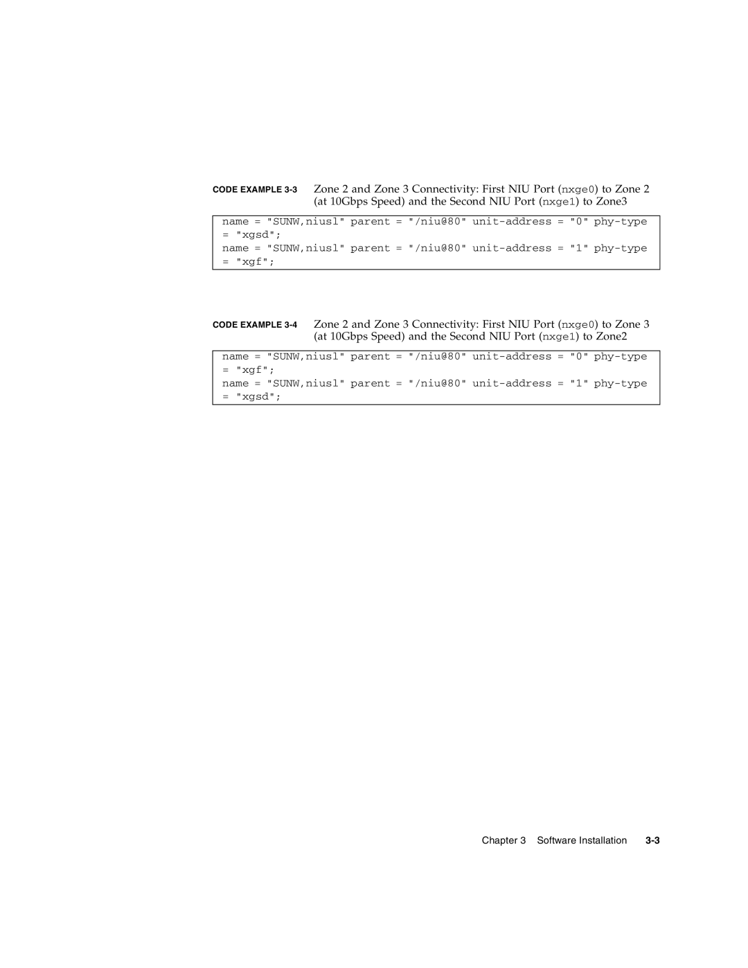 Sun Microsystems CP3260 manual Software Installation 