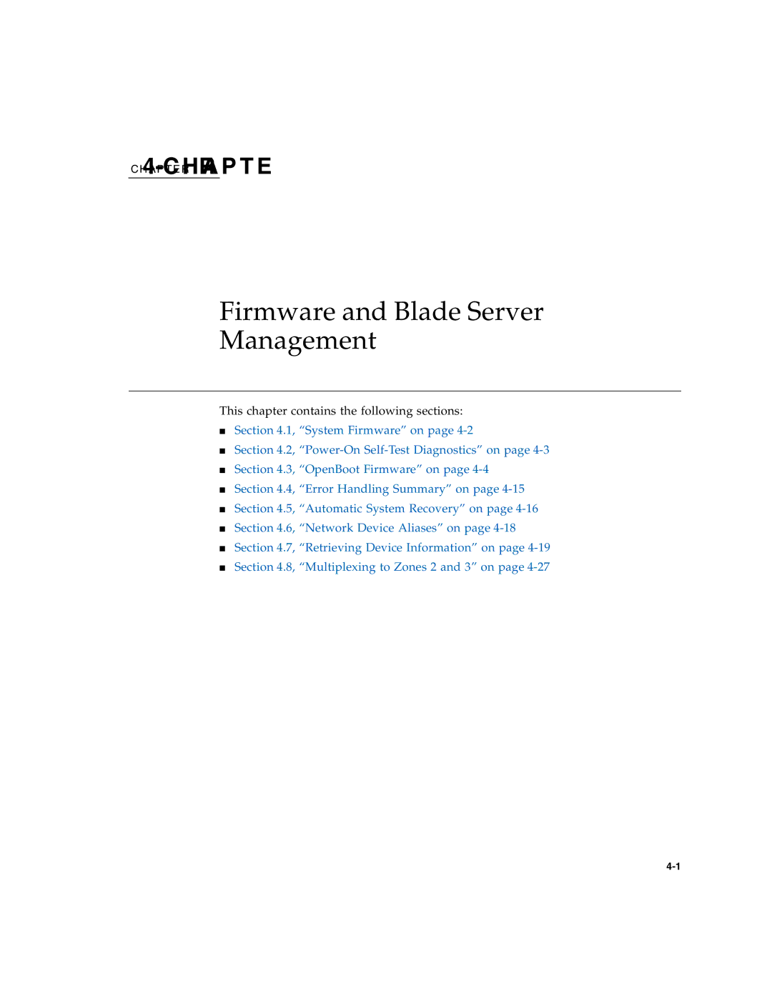 Sun Microsystems CP3260 manual Firmware and Blade Server Management 