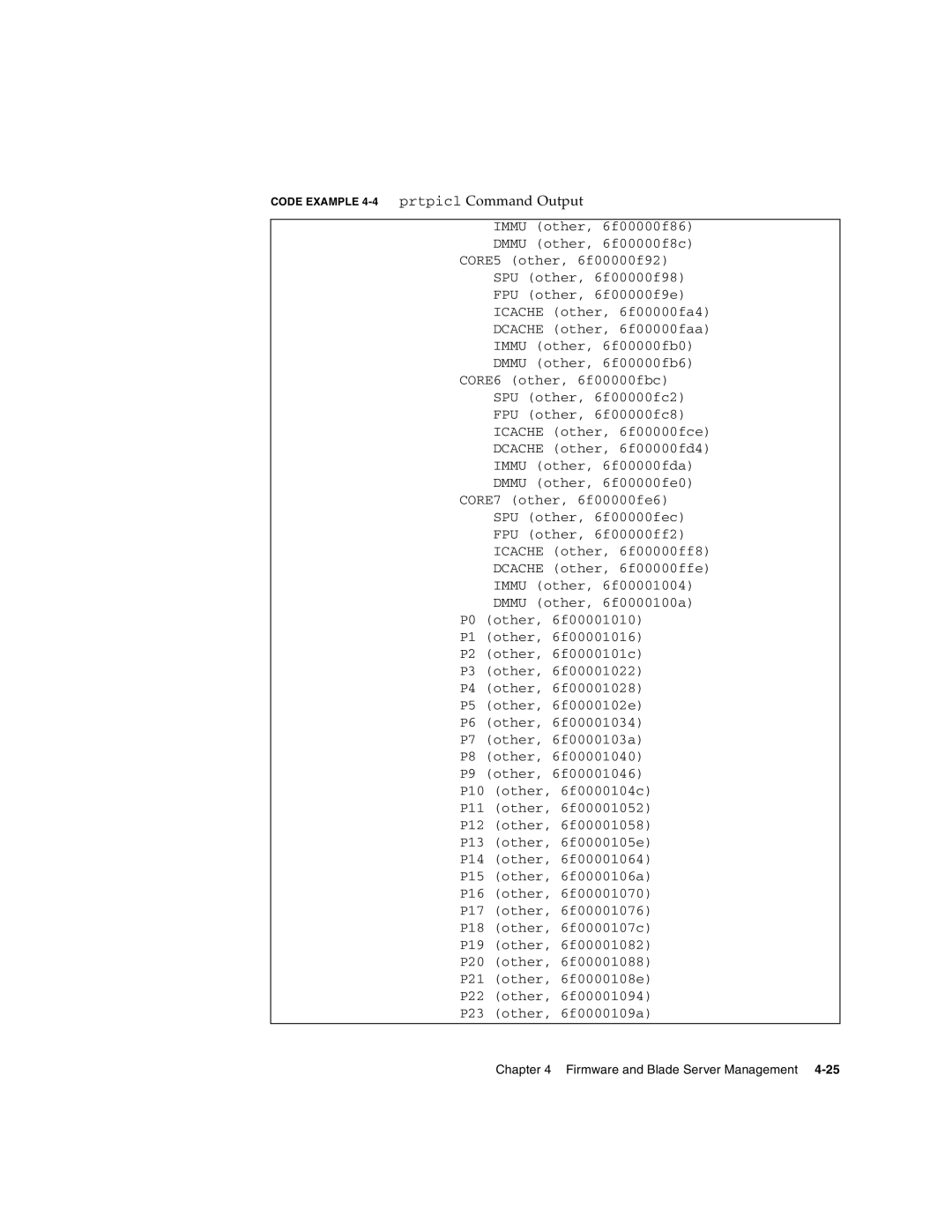 Sun Microsystems CP3260 manual Firmware and Blade Server Management 