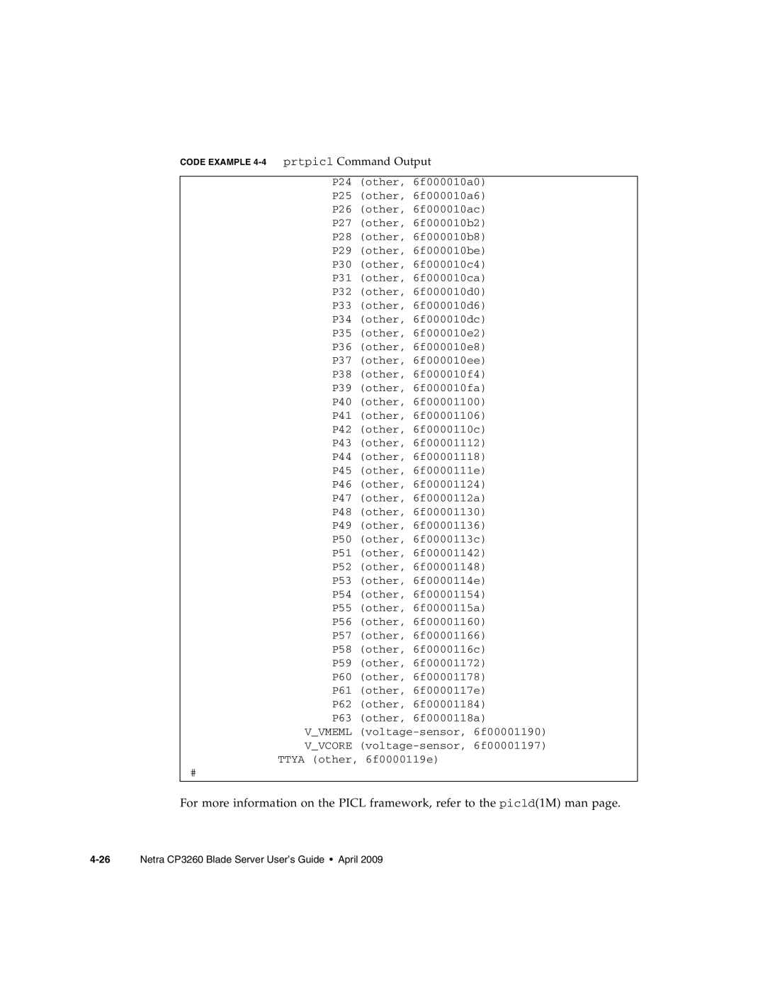 Sun Microsystems manual 26Netra CP3260 Blade Server User’s Guide April 