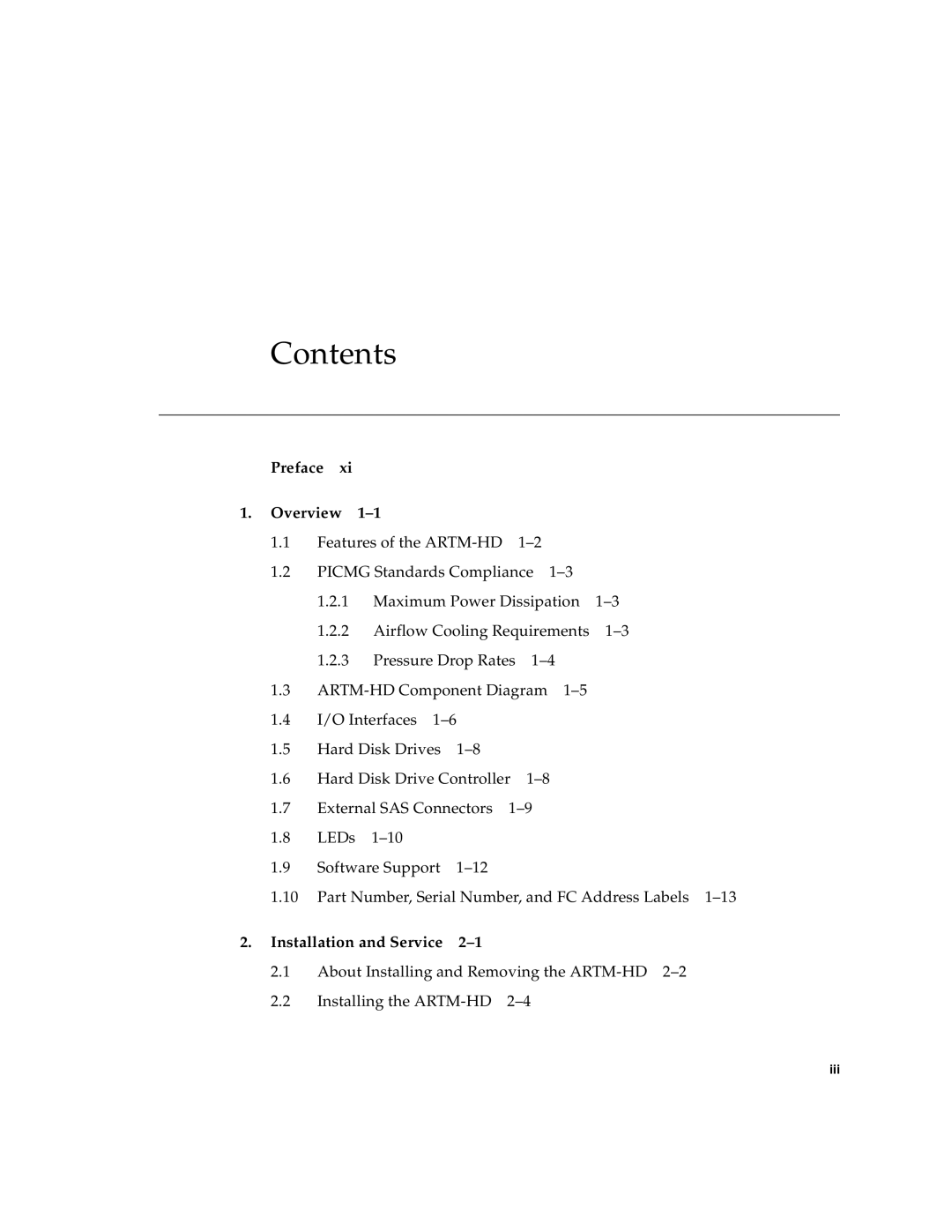 Sun Microsystems CP32x0 manual Contents 