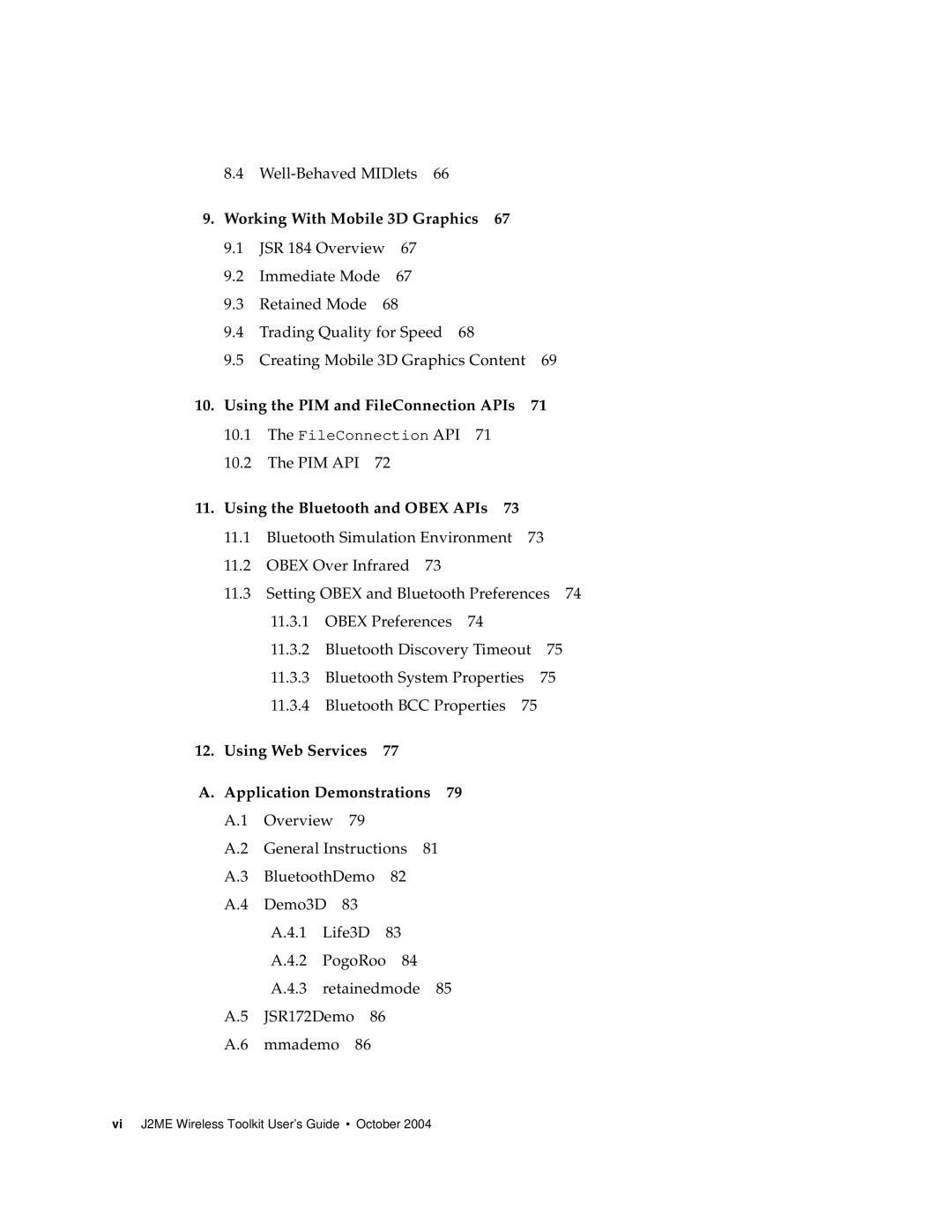 Sun Microsystems J2ME manual Using the PIM and FileConnection APIs 