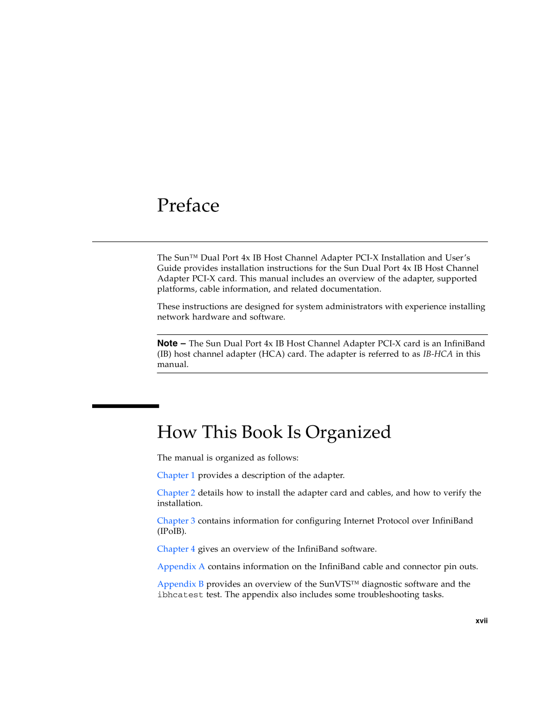 Sun Microsystems PCI manual Preface, How This Book Is Organized 
