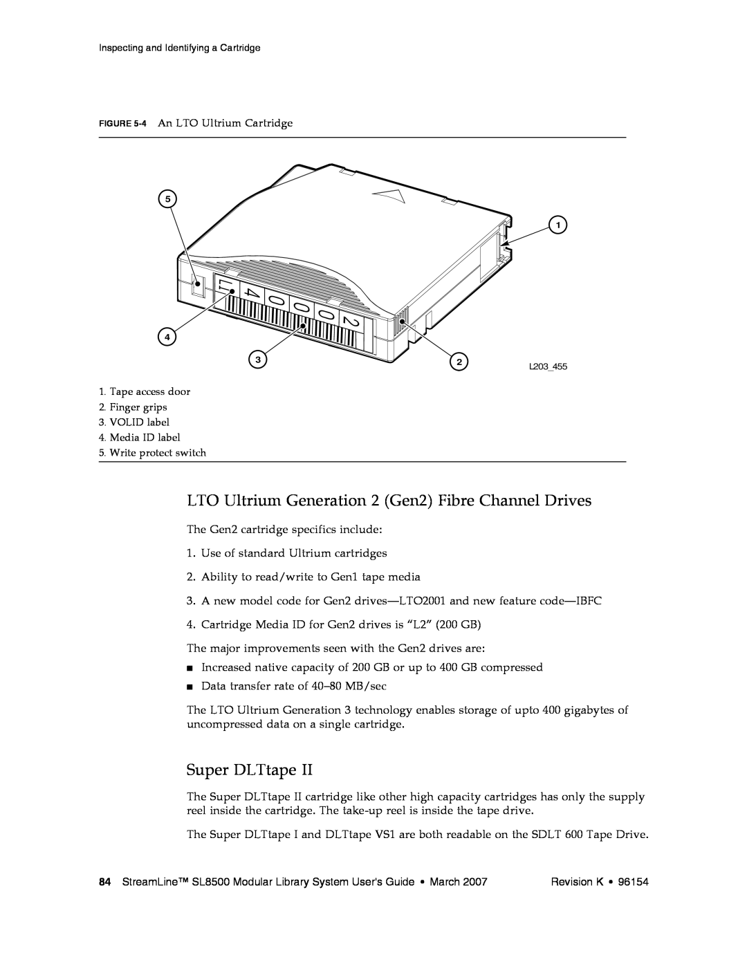 Sun Microsystems SL8500 manual LTO Ultrium Generation 2 Gen2 Fibre Channel Drives, Super DLTtape 