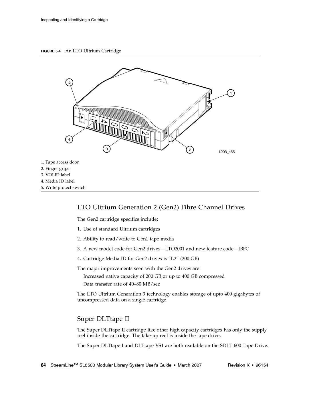 Sun Microsystems SL8500 manual LTO Ultrium Generation 2 Gen2 Fibre Channel Drives, Super DLTtape 