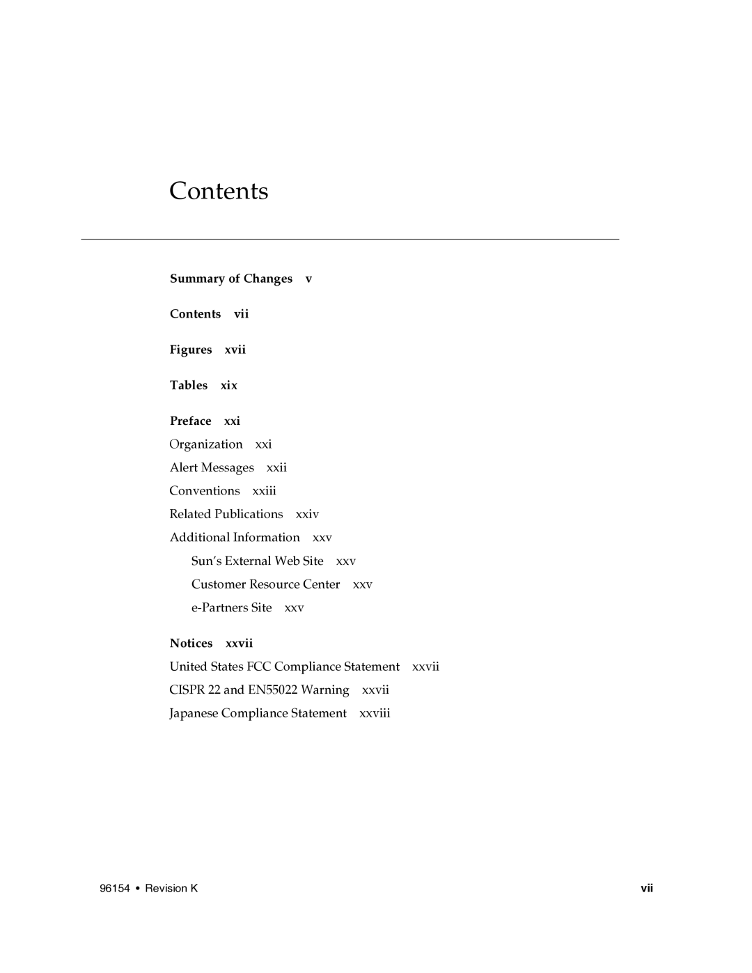 Sun Microsystems SL8500 manual Contents 