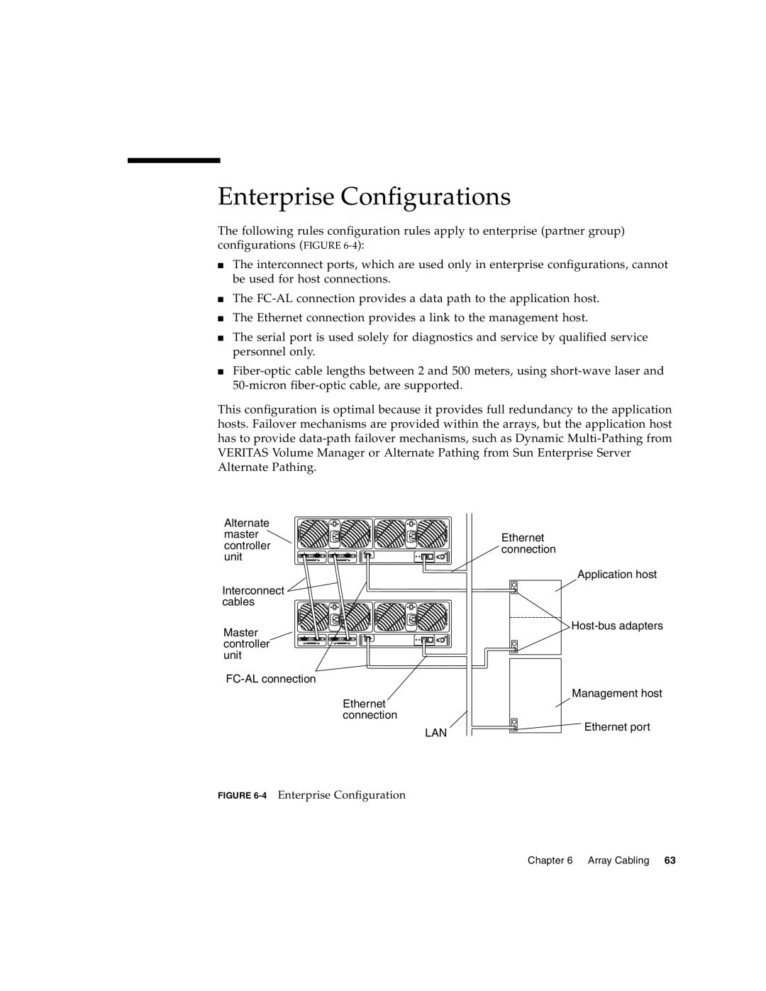 Sun Microsystems T3 manual Enterprise Configurations, 4Enterprise Configuration 