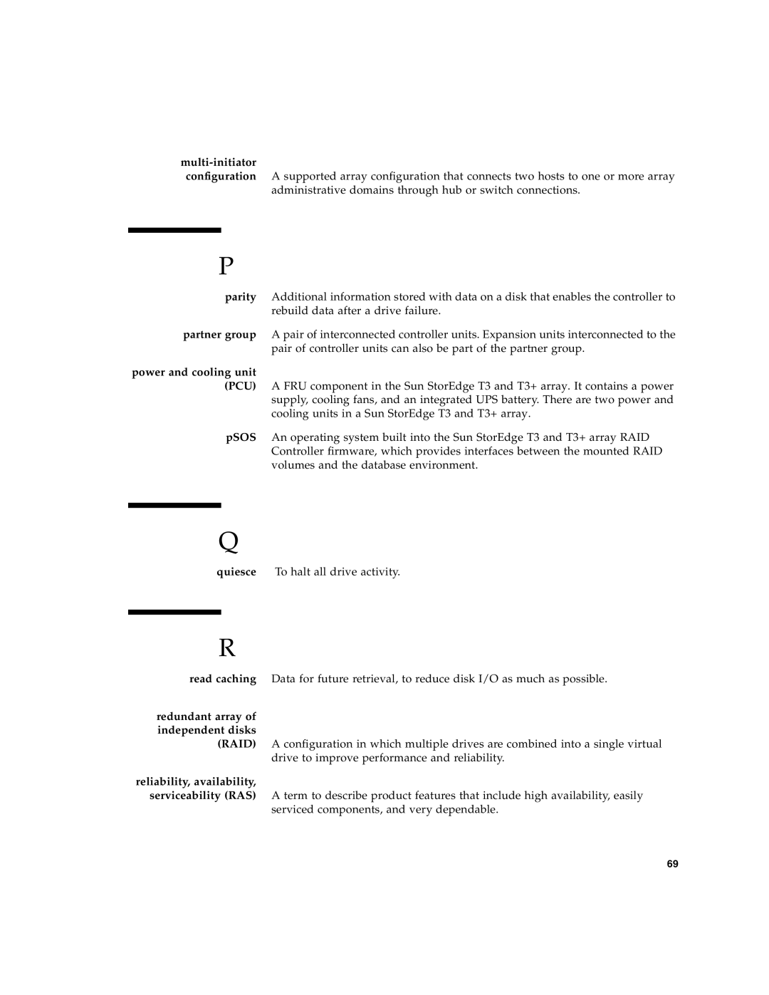 Sun Microsystems T3 manual Multi-initiator 