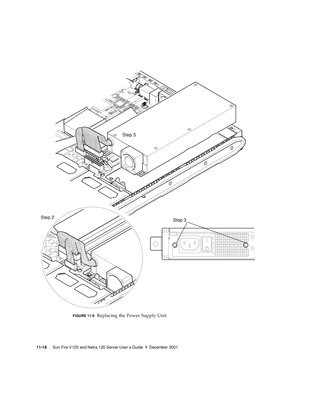 Sun Microsystems V120 manual Step 