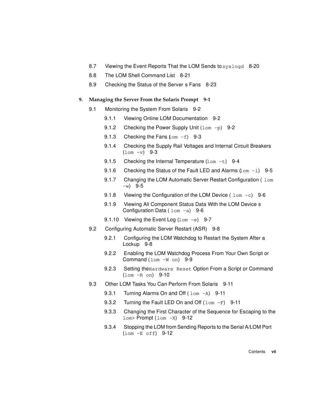 Sun Microsystems V120 manual Managing the Server From the Solaris Prompt 