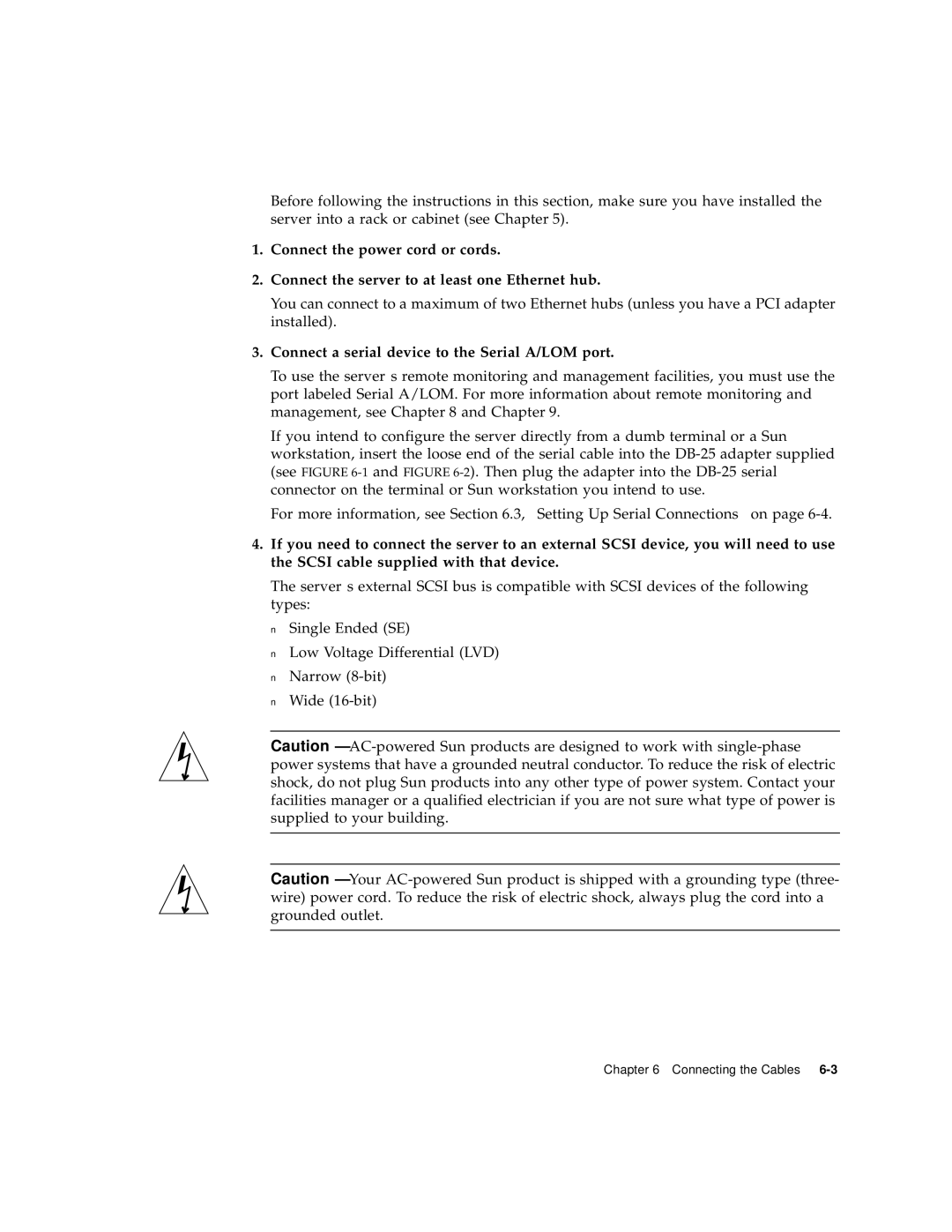 Sun Microsystems V120 manual Connect a serial device to the Serial A/LOM port 