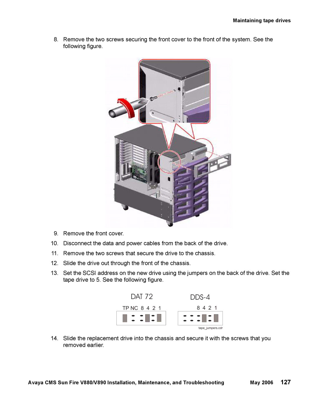 Sun Microsystems V880, V890 manual DDS-4 