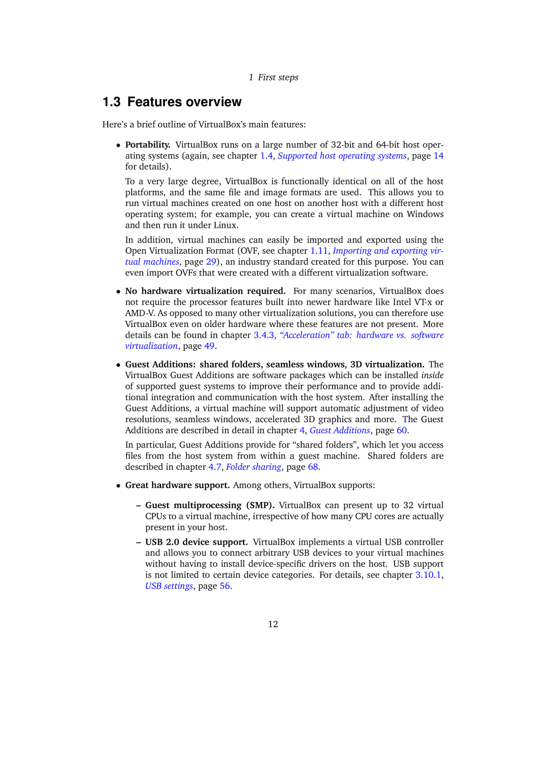 Sun Microsystems VERSION 3.1.0_BETA2 user manual Features overview 