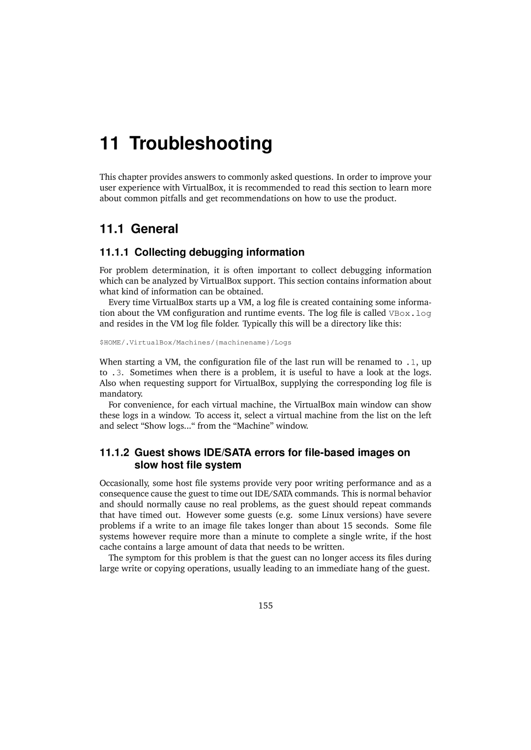 Sun Microsystems VERSION 3.1.0_BETA2 user manual Troubleshooting, General, Collecting debugging information 