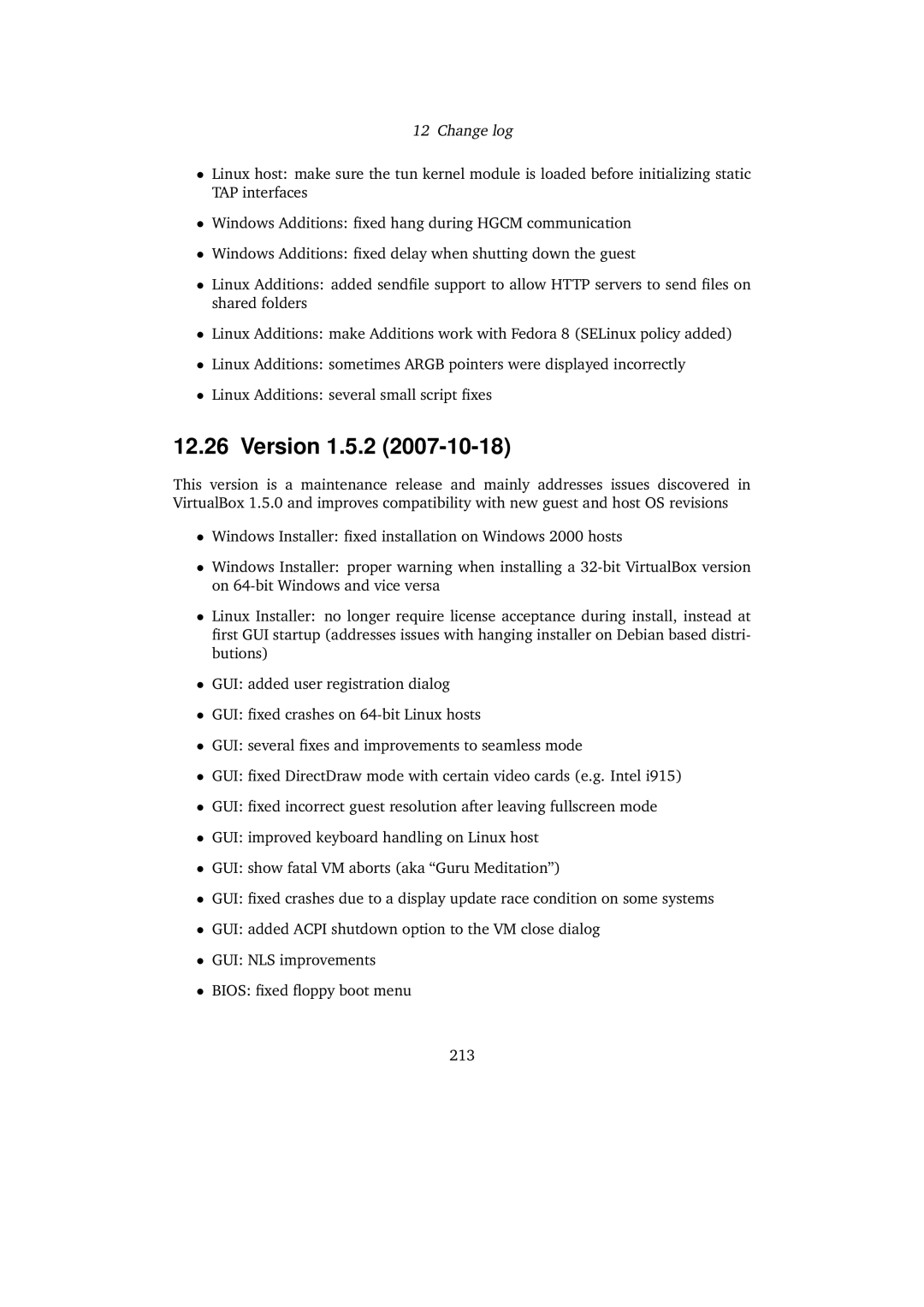 Sun Microsystems VERSION 3.1.0_BETA2 user manual Version 1.5.2 