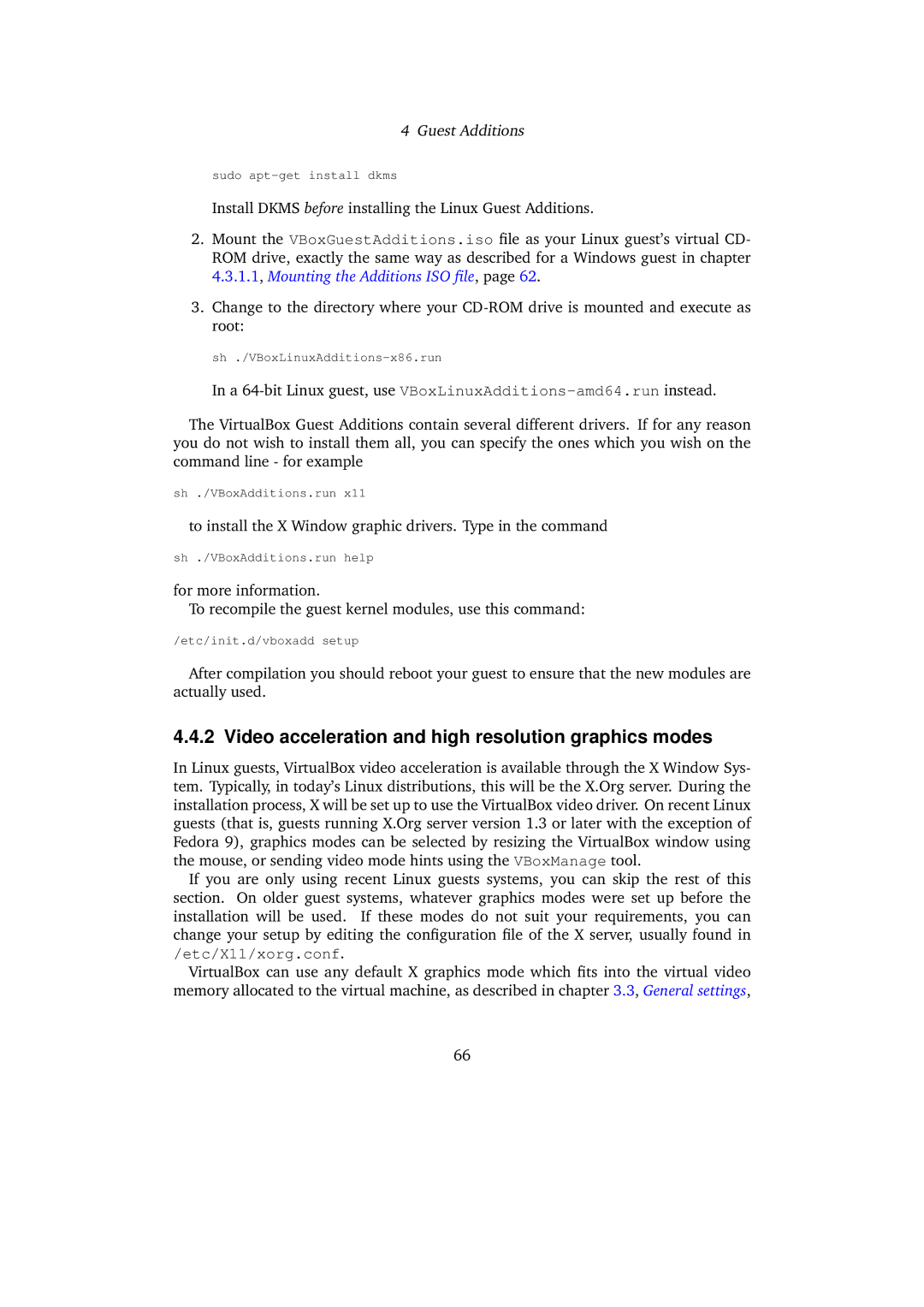 Sun Microsystems VERSION 3.1.0_BETA2 user manual Video acceleration and high resolution graphics modes 