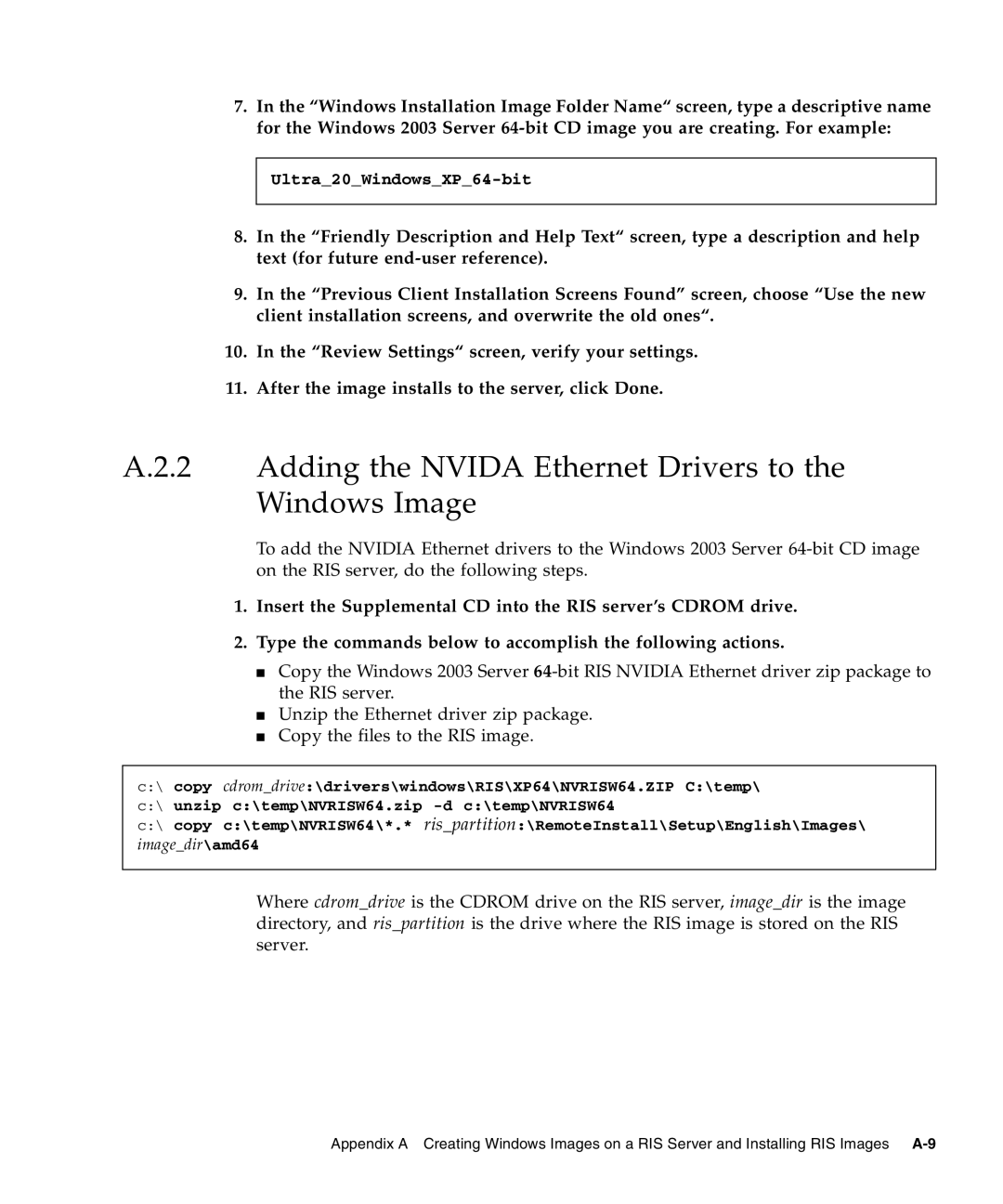 Sun Microsystems X2100 manual Ultra20WindowsXP64-bit 