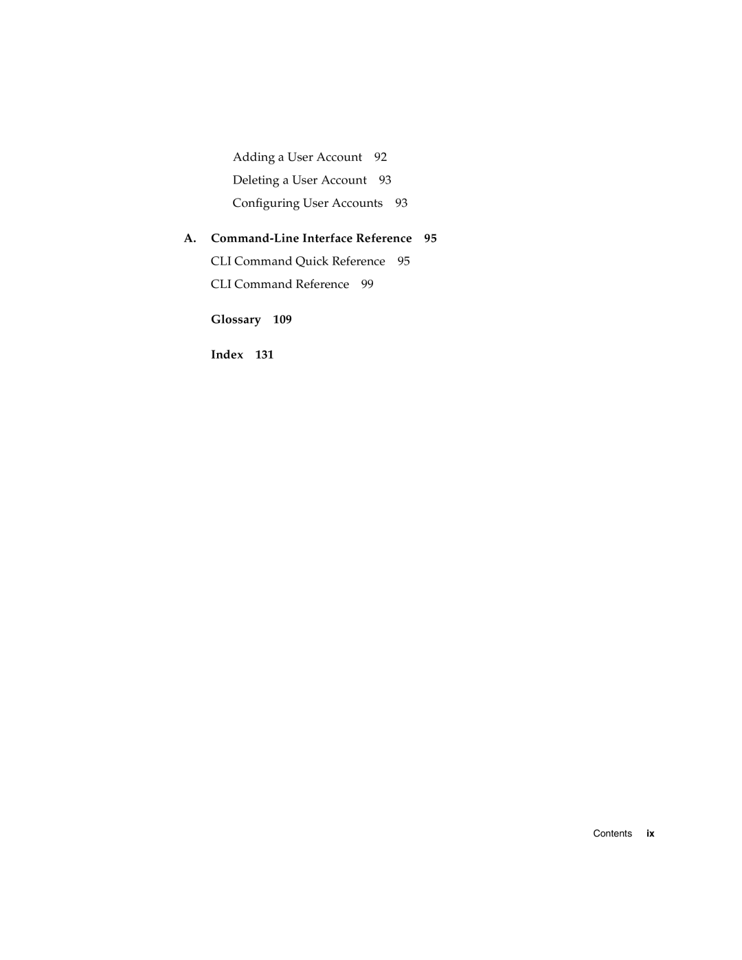 Sun Microsystems X4150 manual Command-LineInterface Reference, Glossary Index 