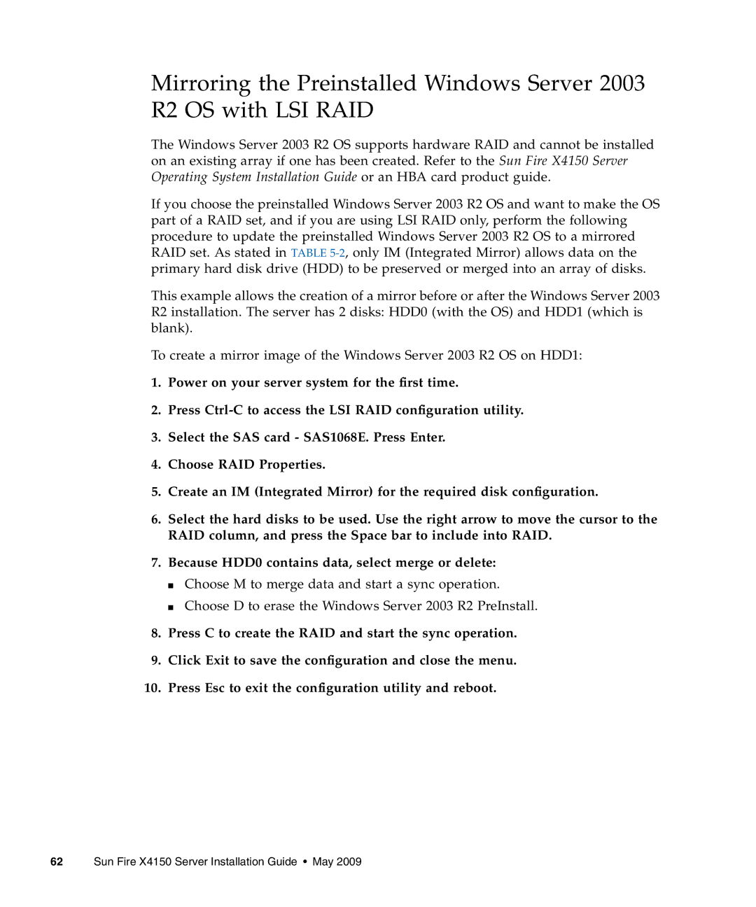 Sun Microsystems manual Sun Fire X4150 Server Installation Guide May 