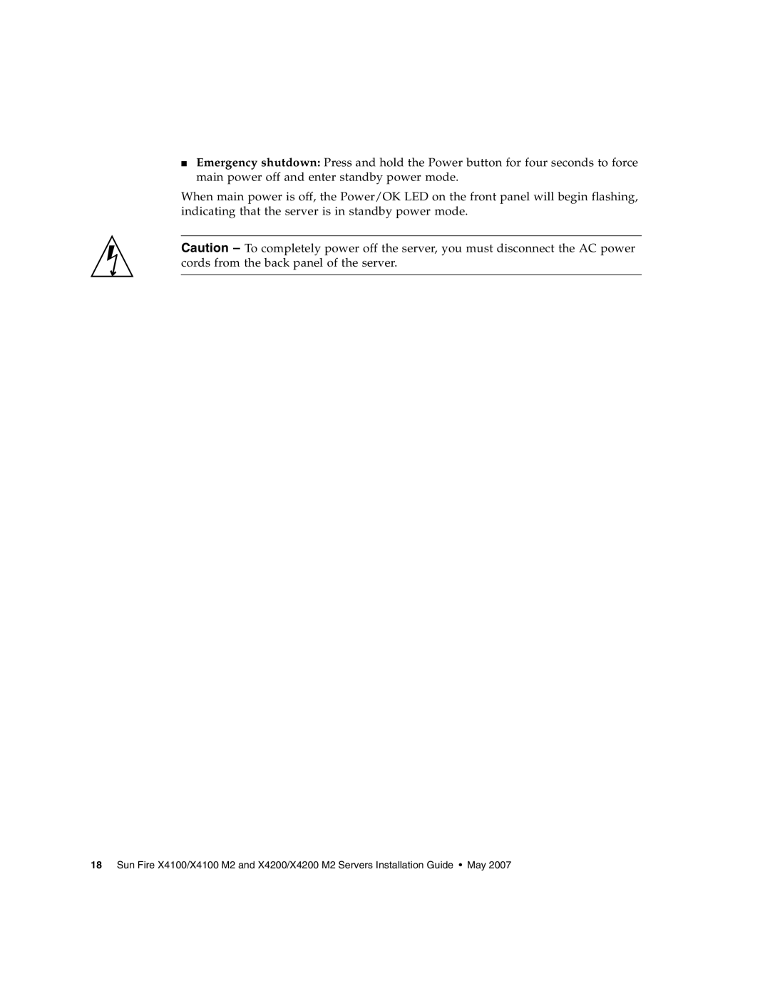 Sun Microsystems X4200 M2, X4100 M2 manual 