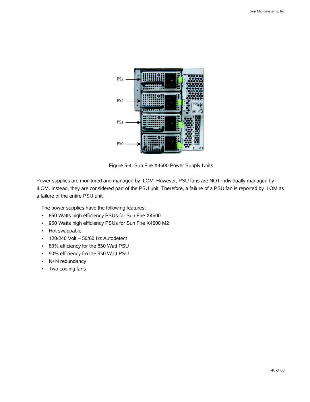 Sun Microsystems X4600 M2 manual Sun Microsystems, Inc 