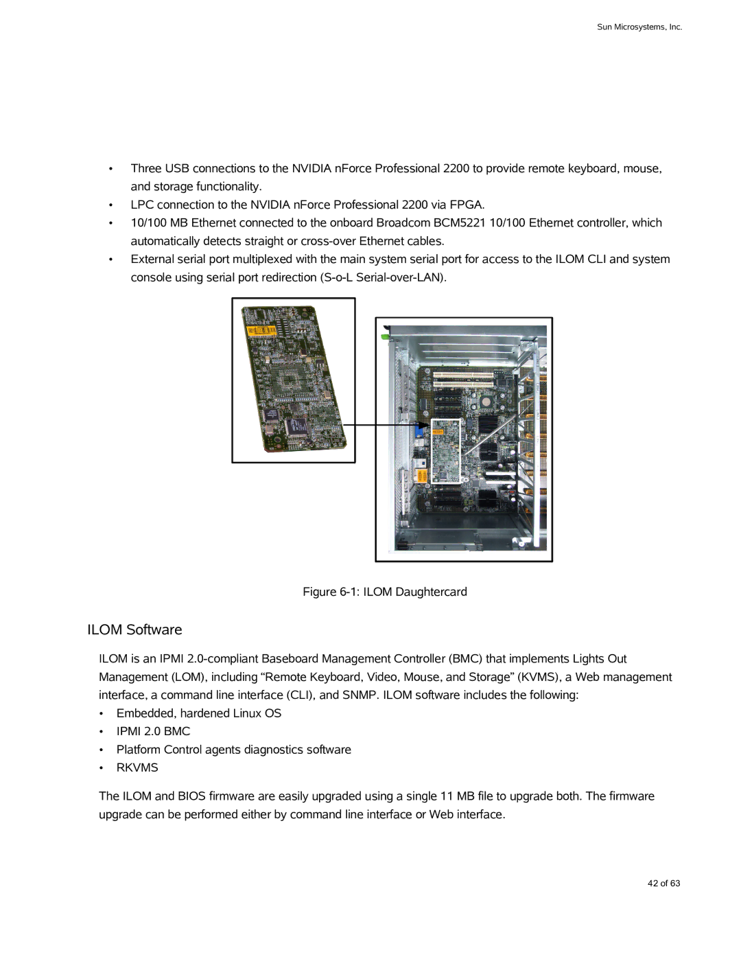 Sun Microsystems X4600 M2 manual Ilom Software, Rkvms 