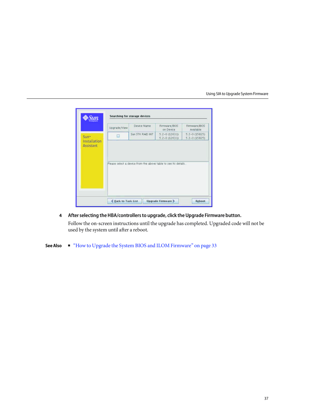 Sun Microsystems X4640 manual See Also How to Upgrade the System Bios and Ilom Firmware on 