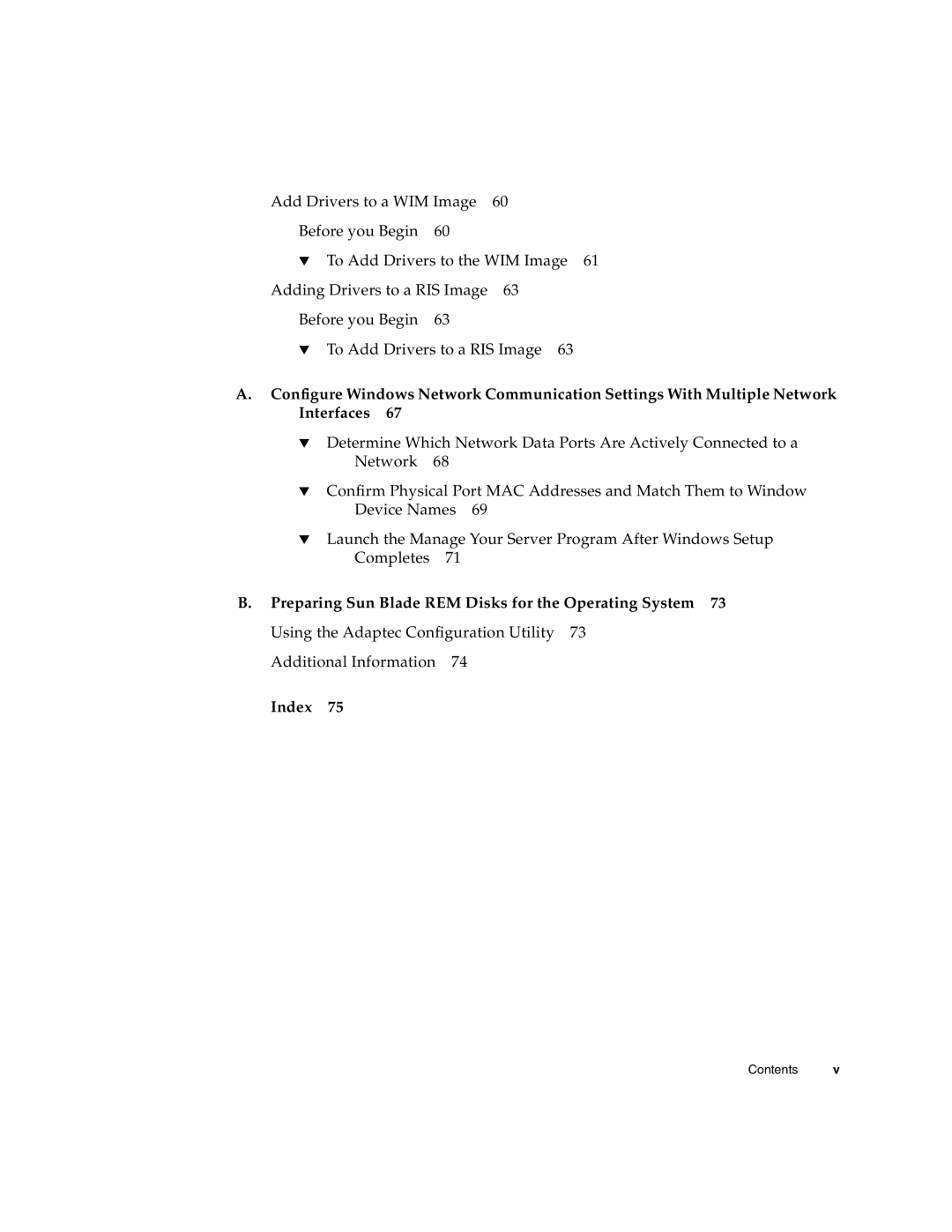 Sun Microsystems X6250 manual Index 