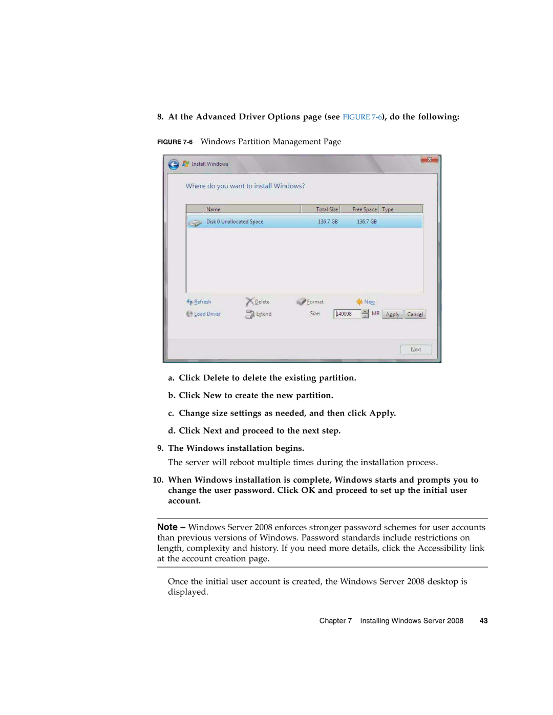 Sun Microsystems X6250 manual At the Advanced Driver Options page see -6, do the following 