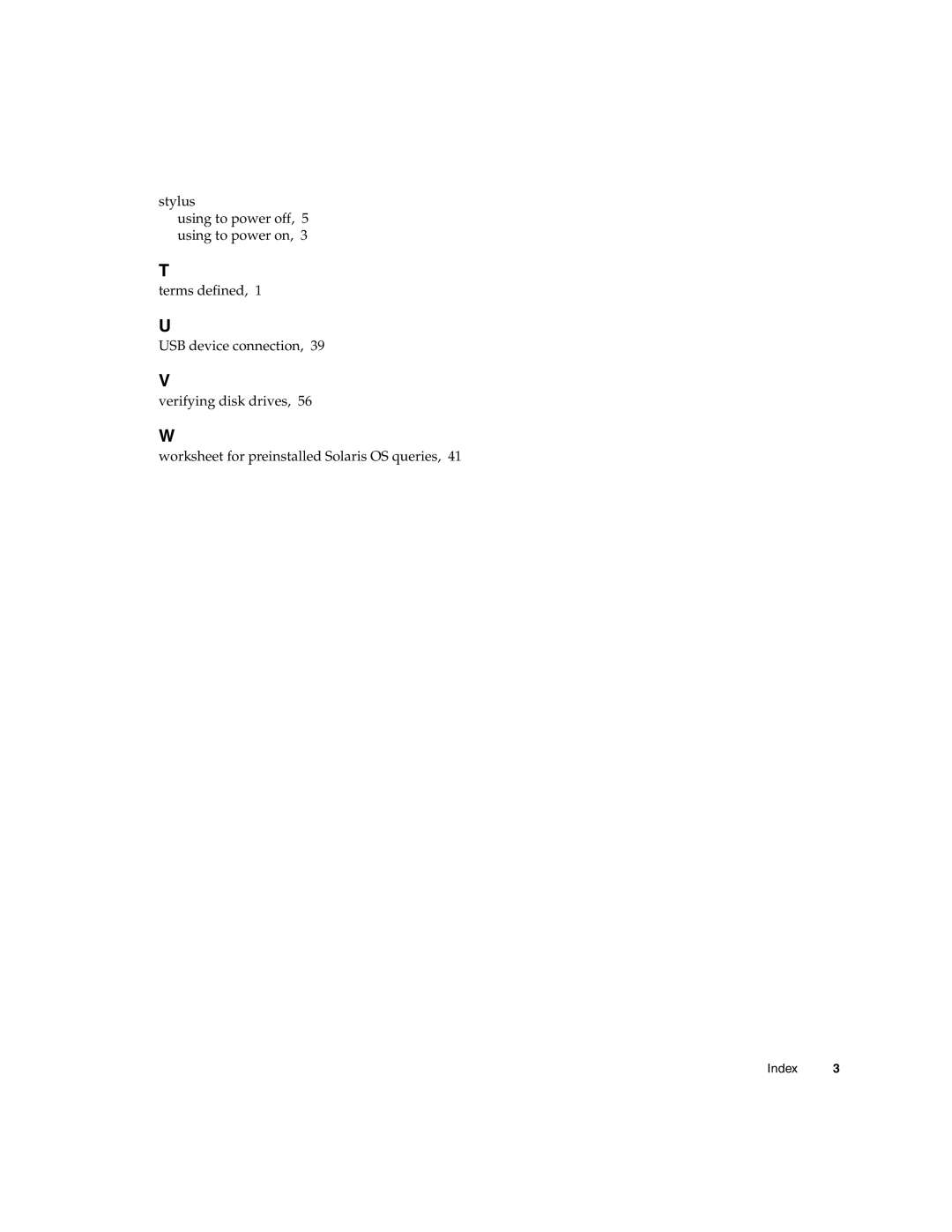 Sun Microsystems X6450 manual Index 