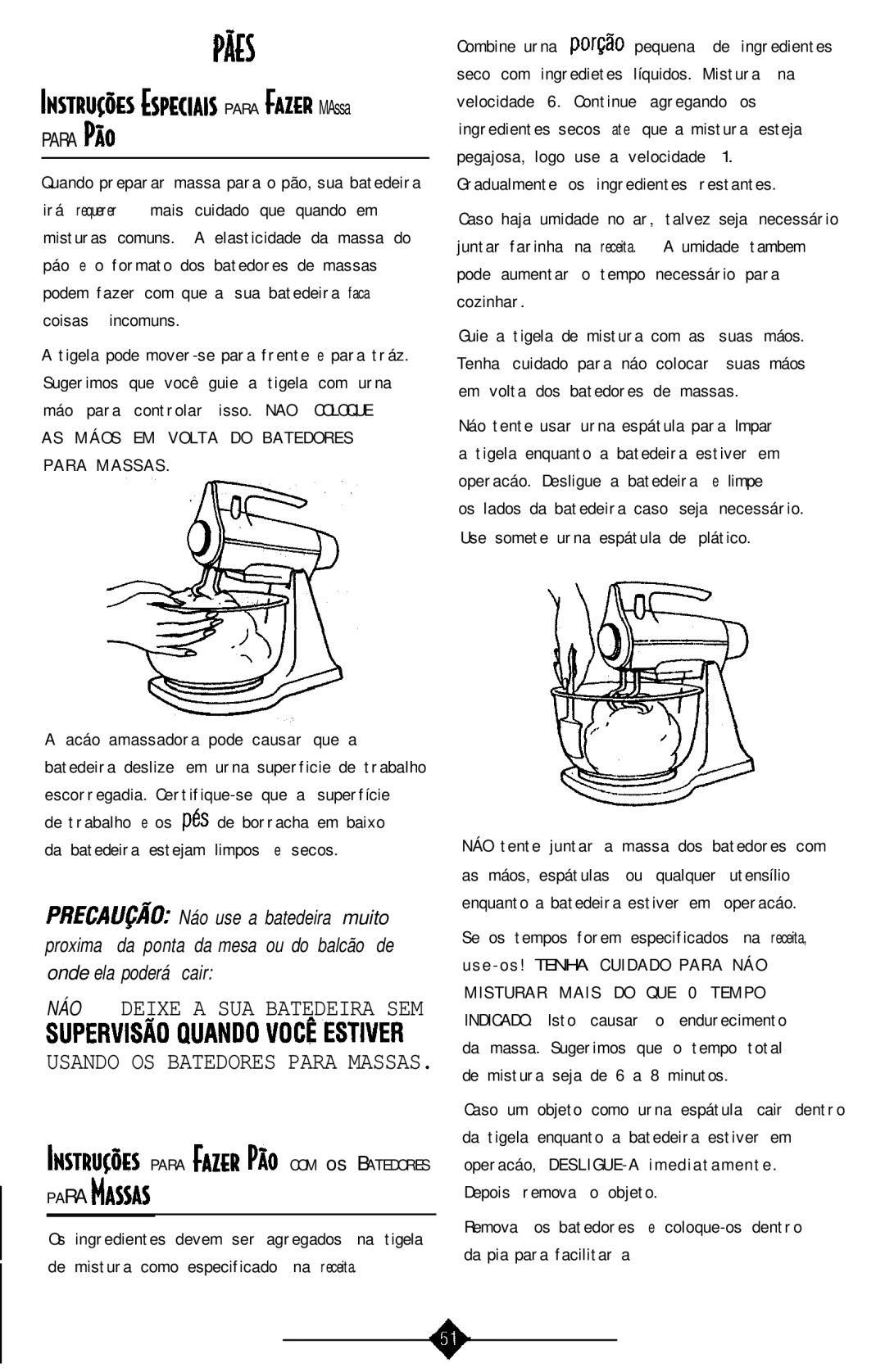 Sunbeam 2359, 2356, 2360, 2358 instruction manual Paes 