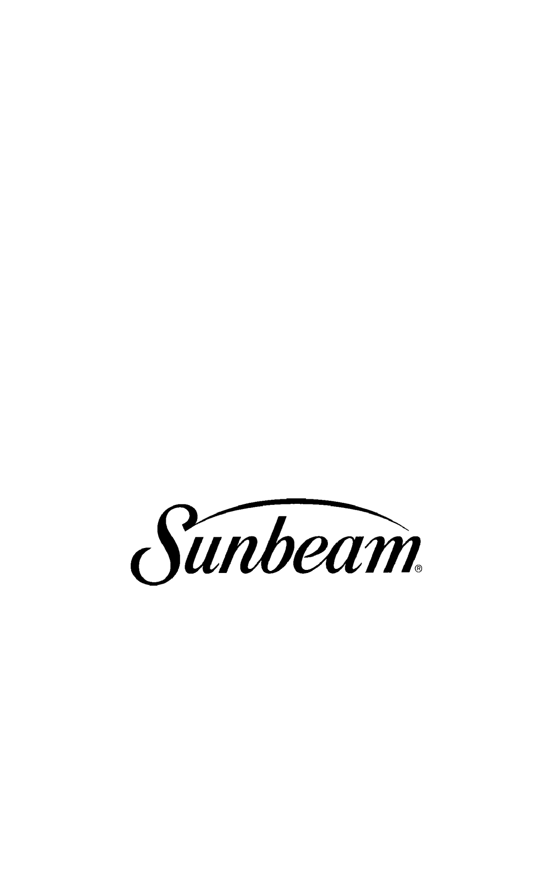 Sunbeam 3856-1 instruction manual 102137-098 