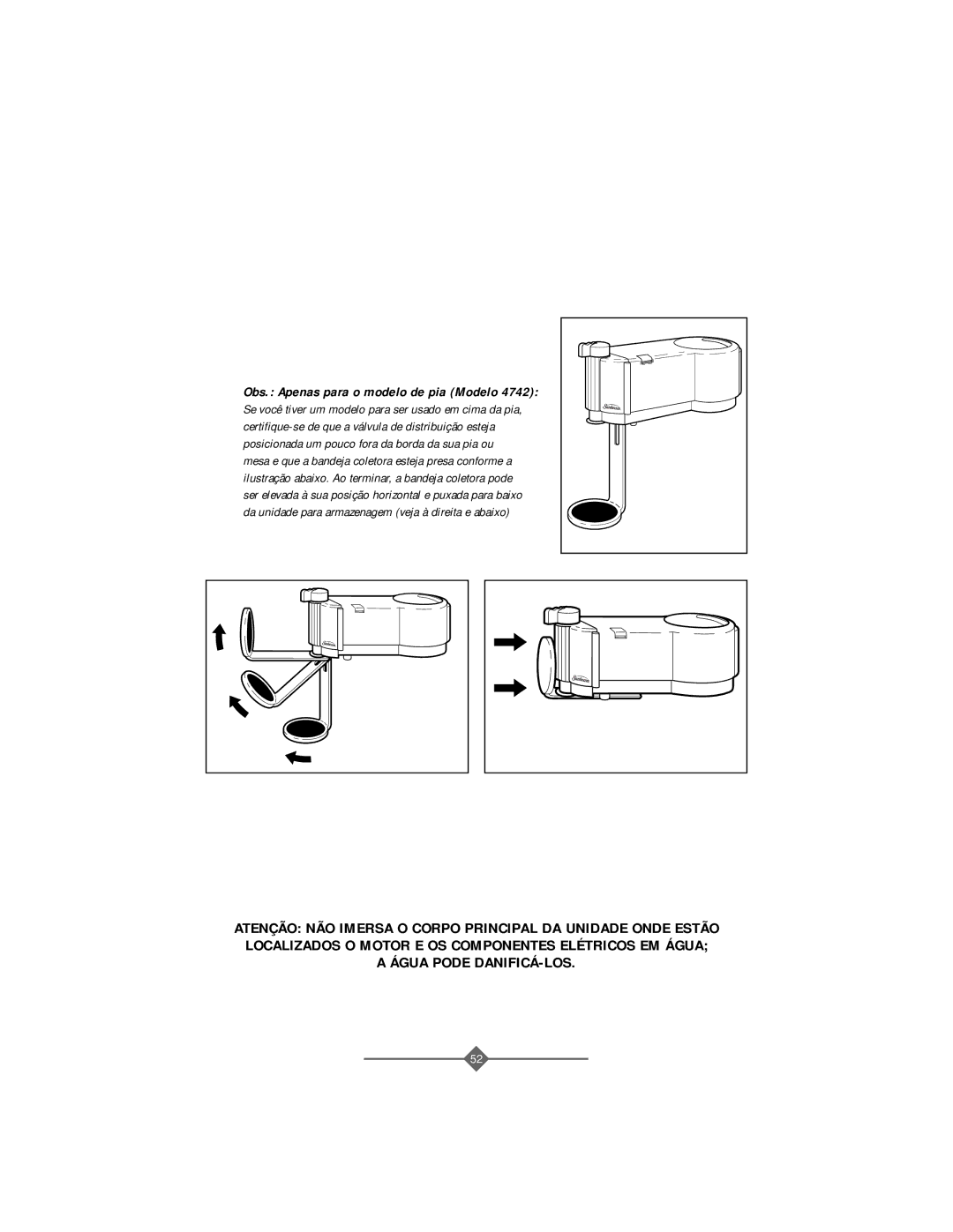 Sunbeam 4743, 4742 instruction manual 