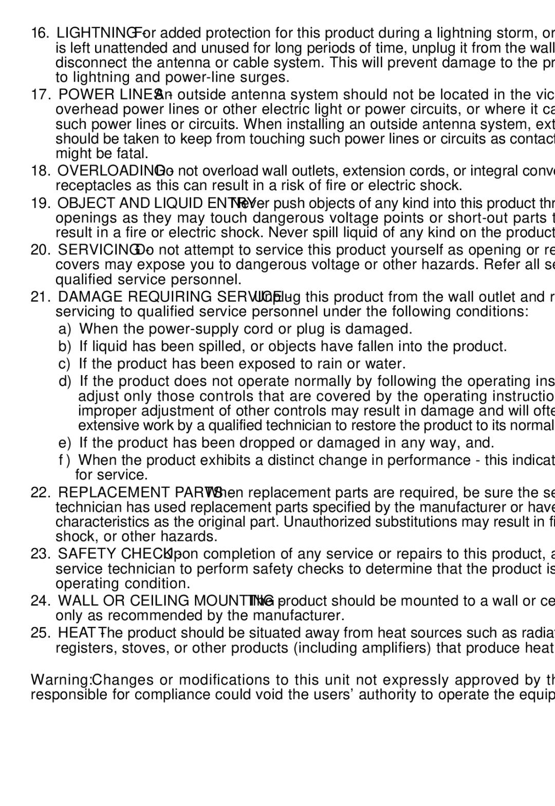 Sunbeam 89019 operating instructions 