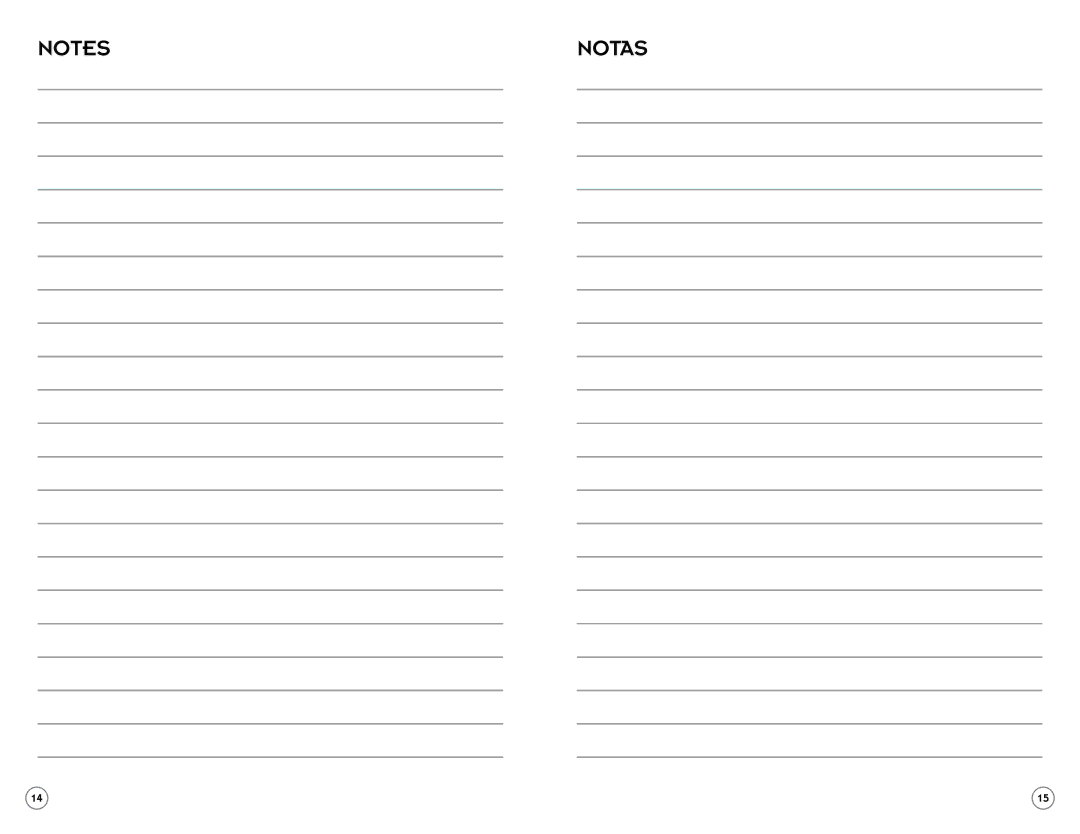 Sunbeam BVMC-ECM260 user manual Notas 