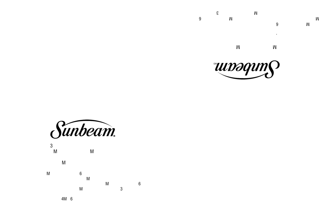 Sunbeam CKSBSK160-033 manual 