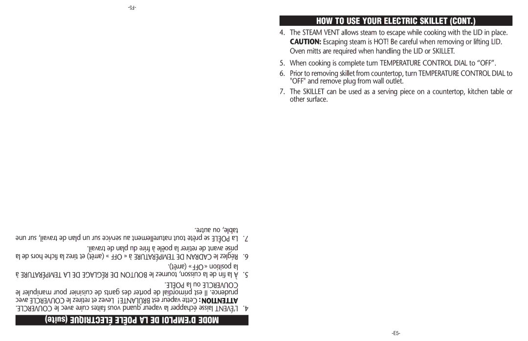 Sunbeam CKSBSK160-033 manual Autre ou table 