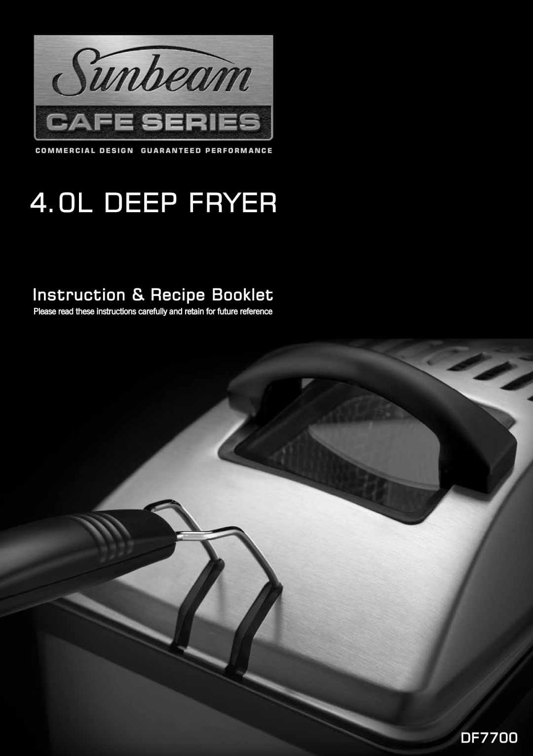 Sunbeam Deep Fryer manual 