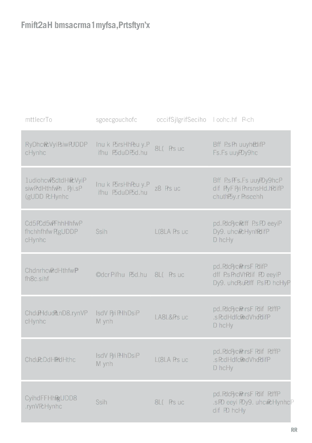 Sunbeam DT5600 manual Drying Chart for Fruit 